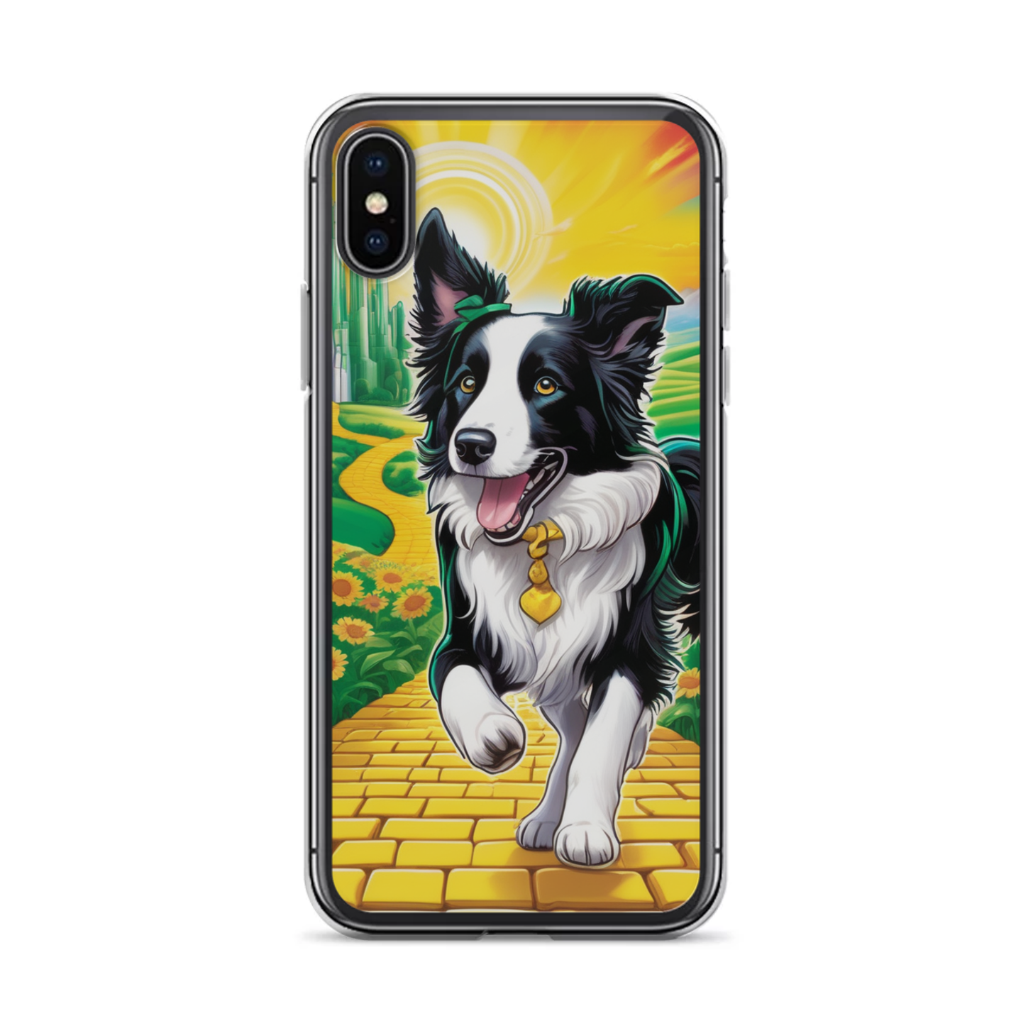 PugMug Custom Border Collie iPhone Case