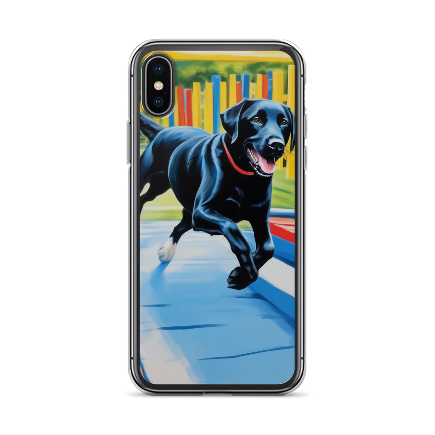PugMug Custom Black Labrador Retriever iPhone Case