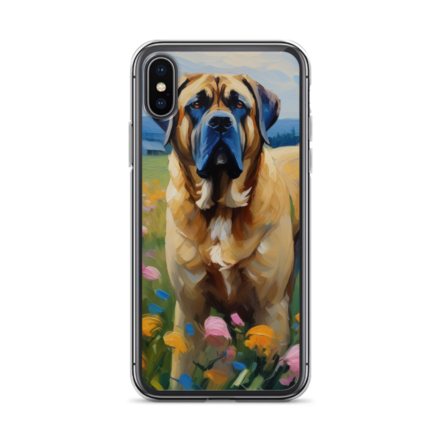 PugMug Custom Mastiff iPhone Case