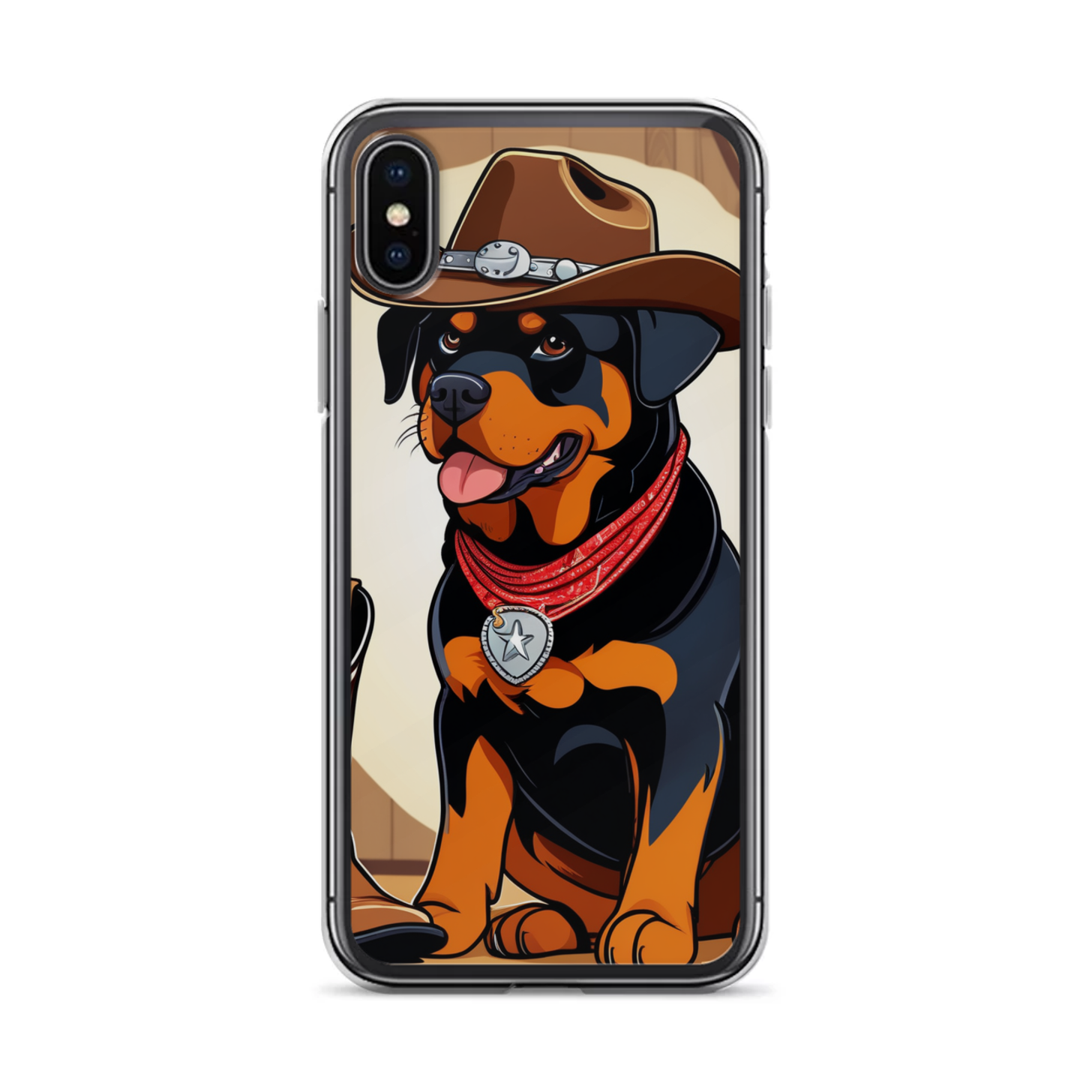 PugMug Custom Rottweiler iPhone Case