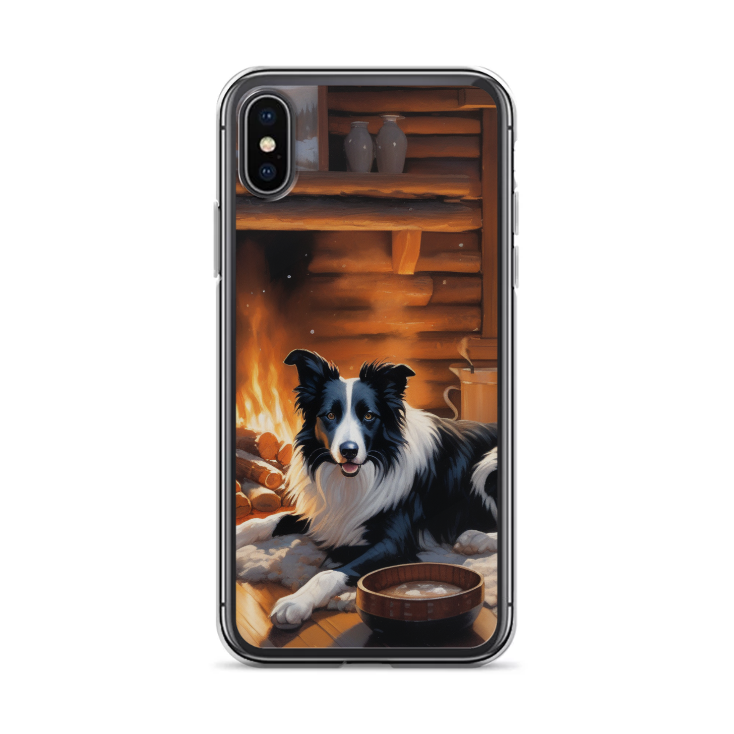 PugMug Custom Border Collie iPhone Case
