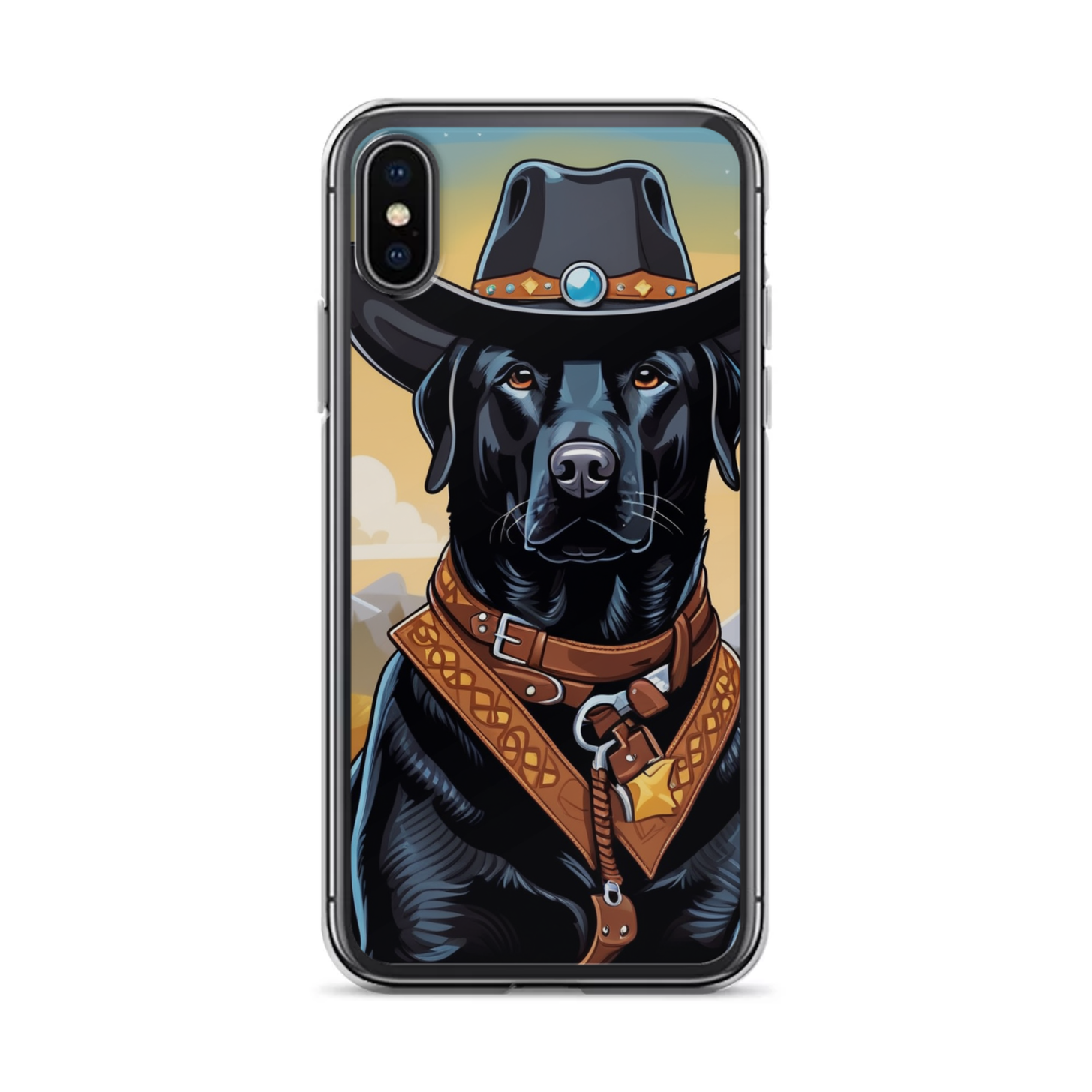 PugMug Custom Black Labrador Retriever iPhone Case