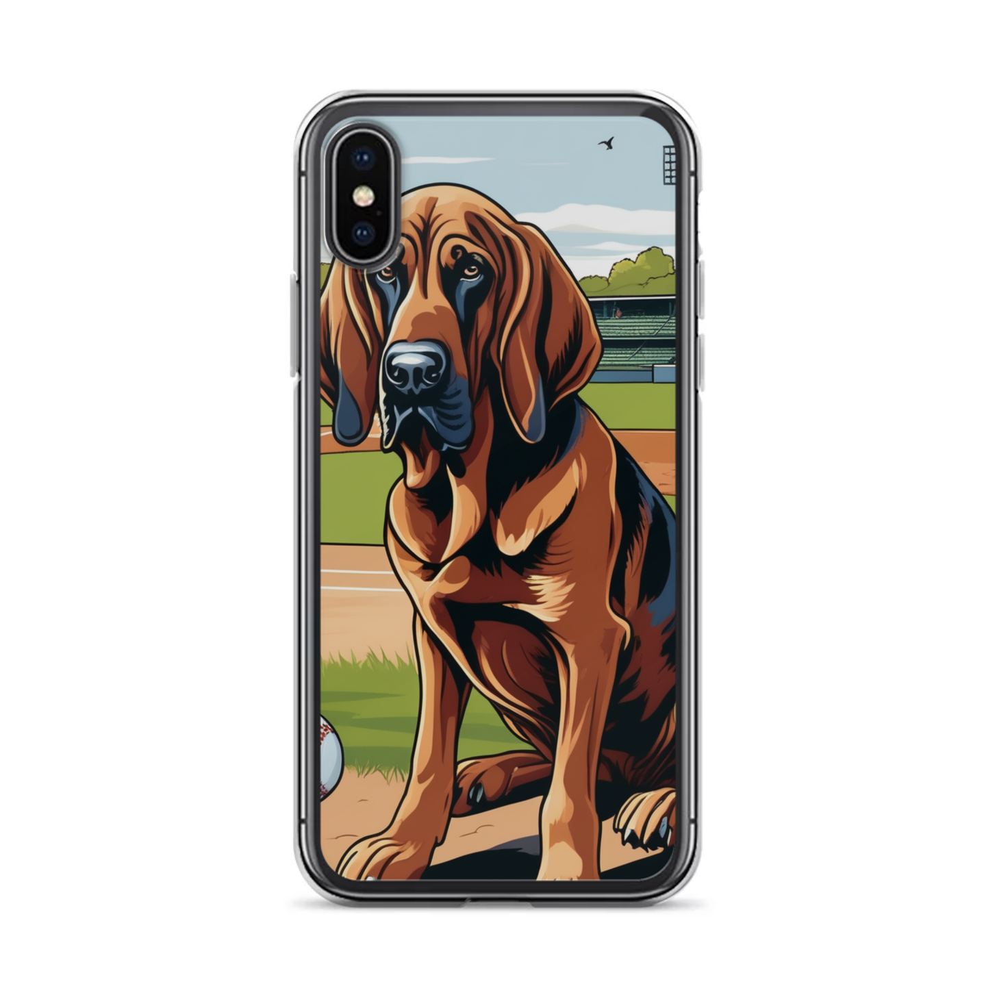 PugMug Custom Bloodhound iPhone Case