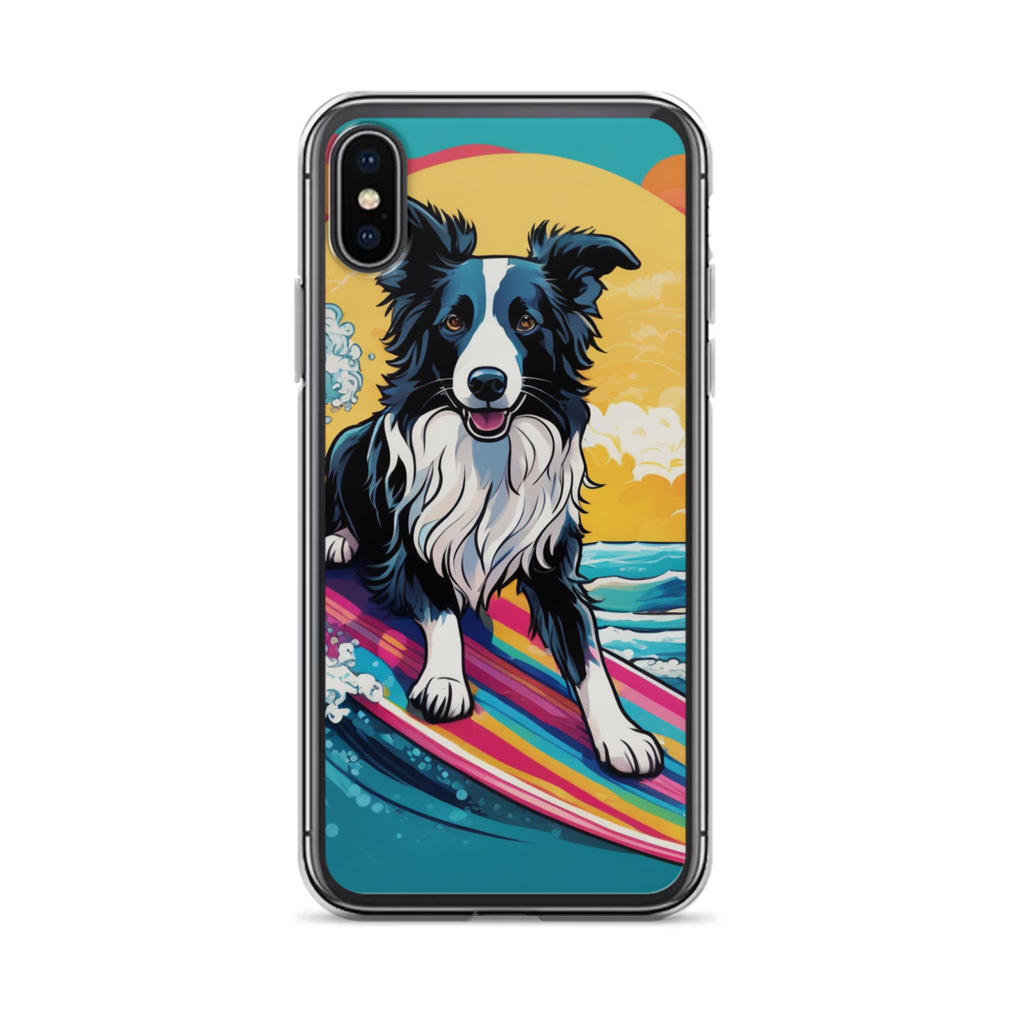 PugMug Custom Border Collie iPhone Case