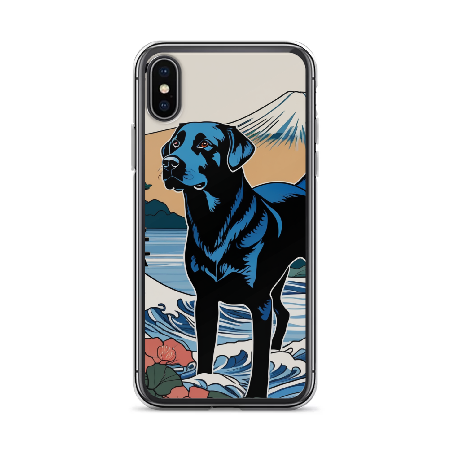 PugMug Custom Black Labrador Retriever iPhone Case