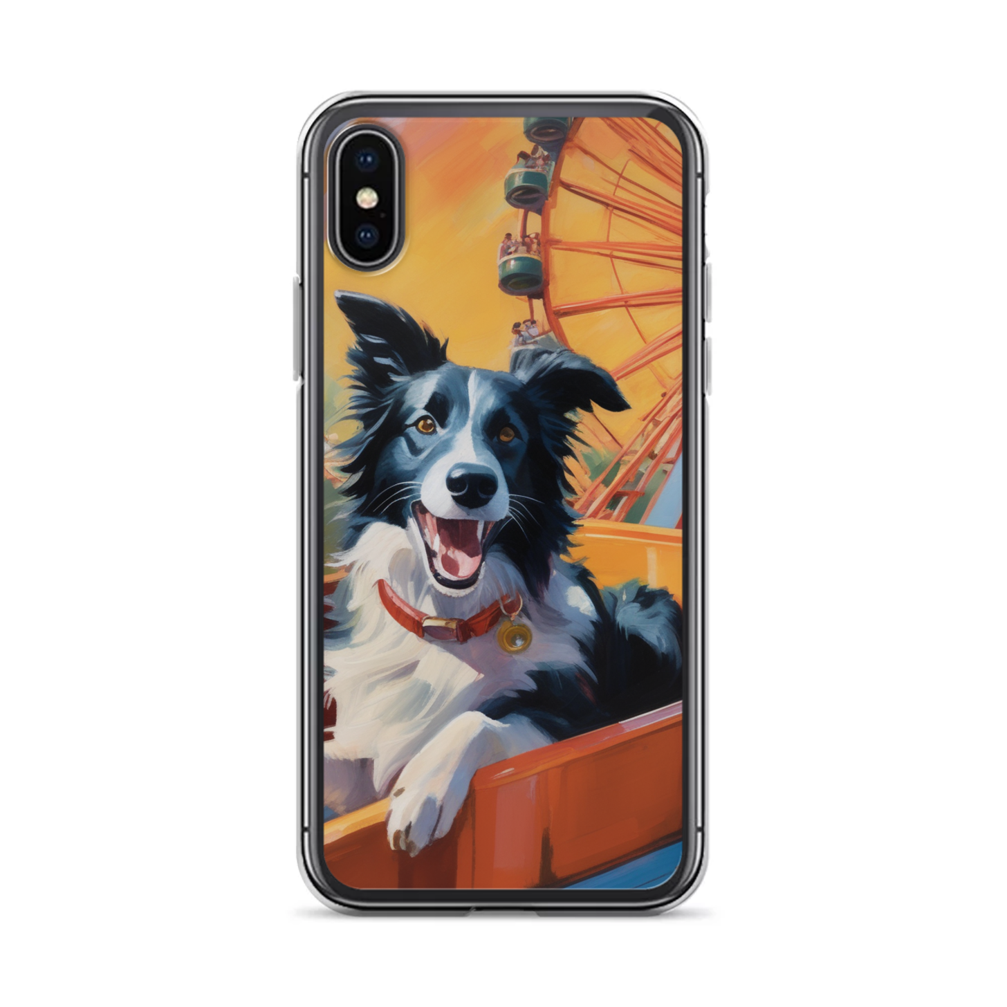 PugMug Custom Border Collie iPhone Case