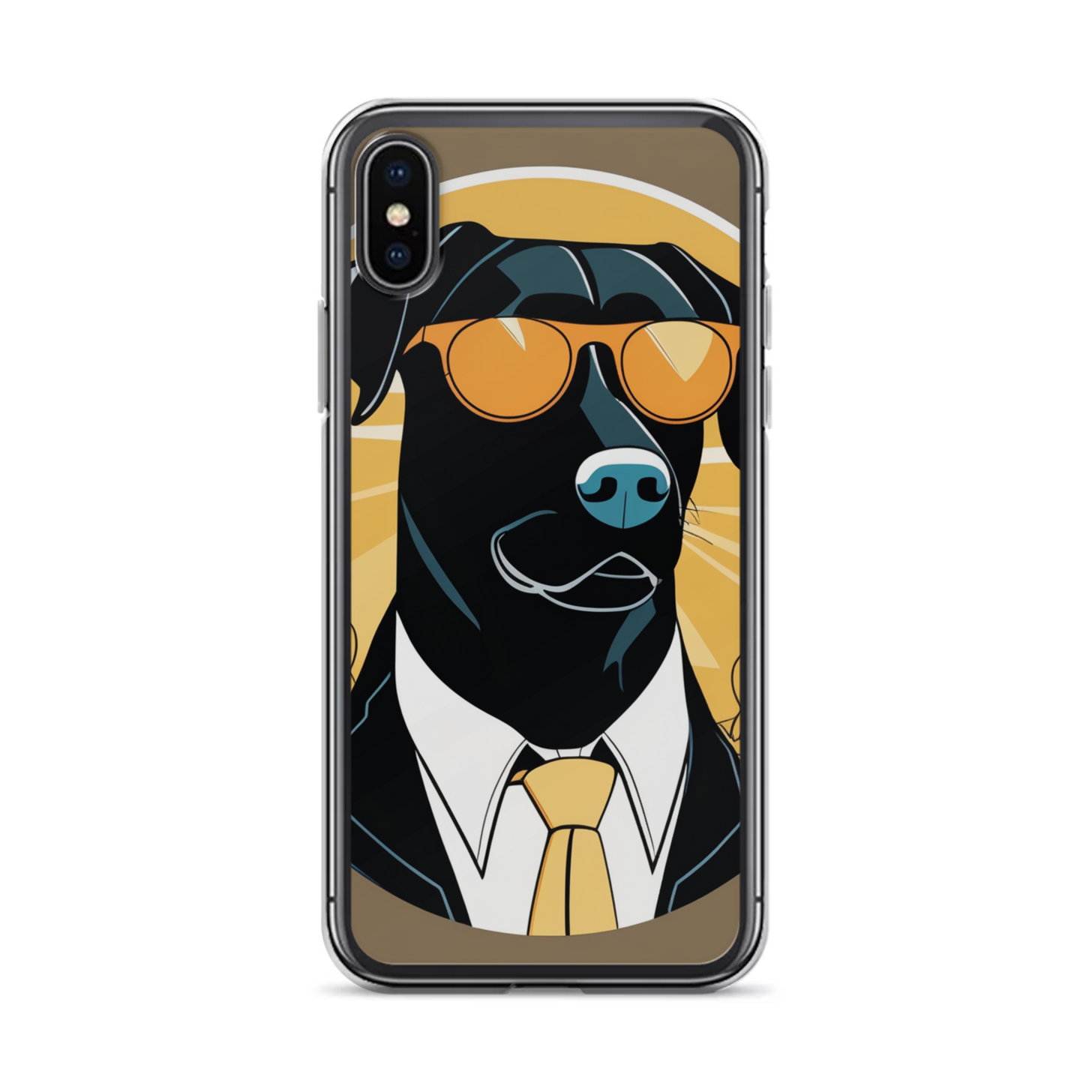 PugMug Custom Black Labrador Retriever iPhone Case