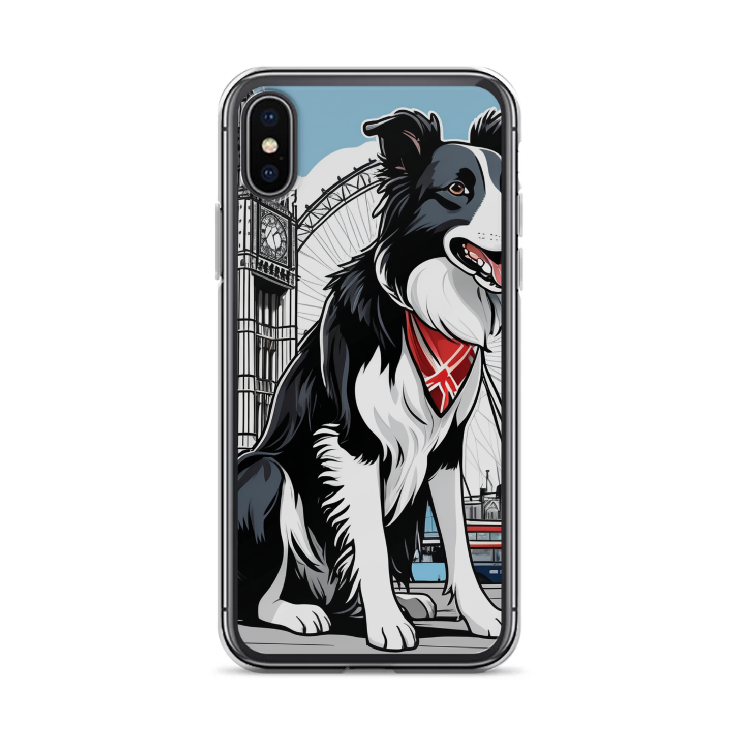 PugMug Custom Border Collie iPhone Case