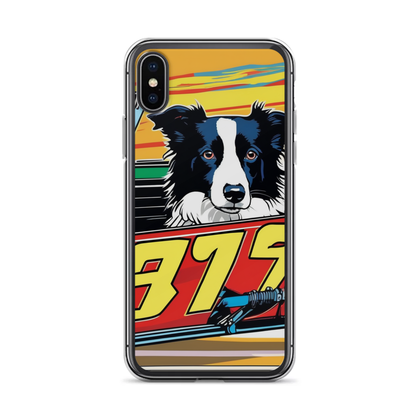 PugMug Custom Border Collie iPhone Case