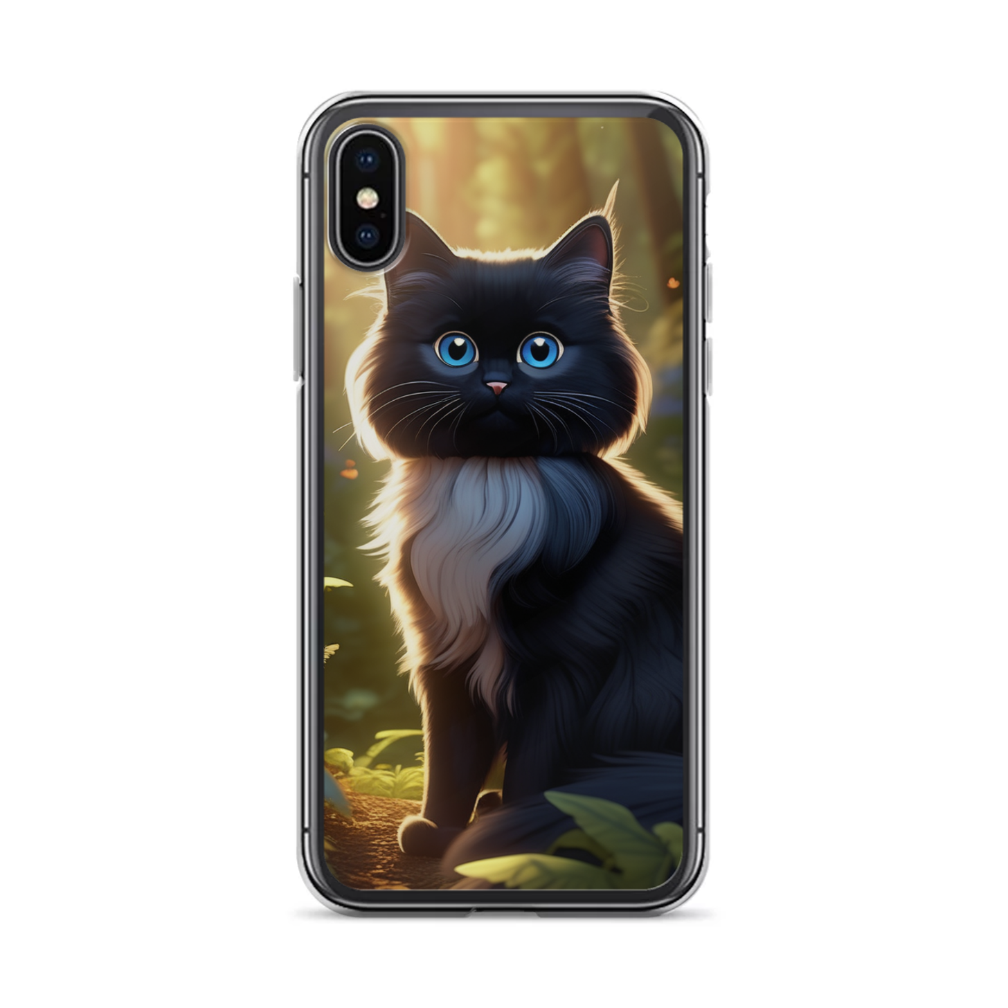 PugMug Custom Black Ragdoll Cat iPhone Case