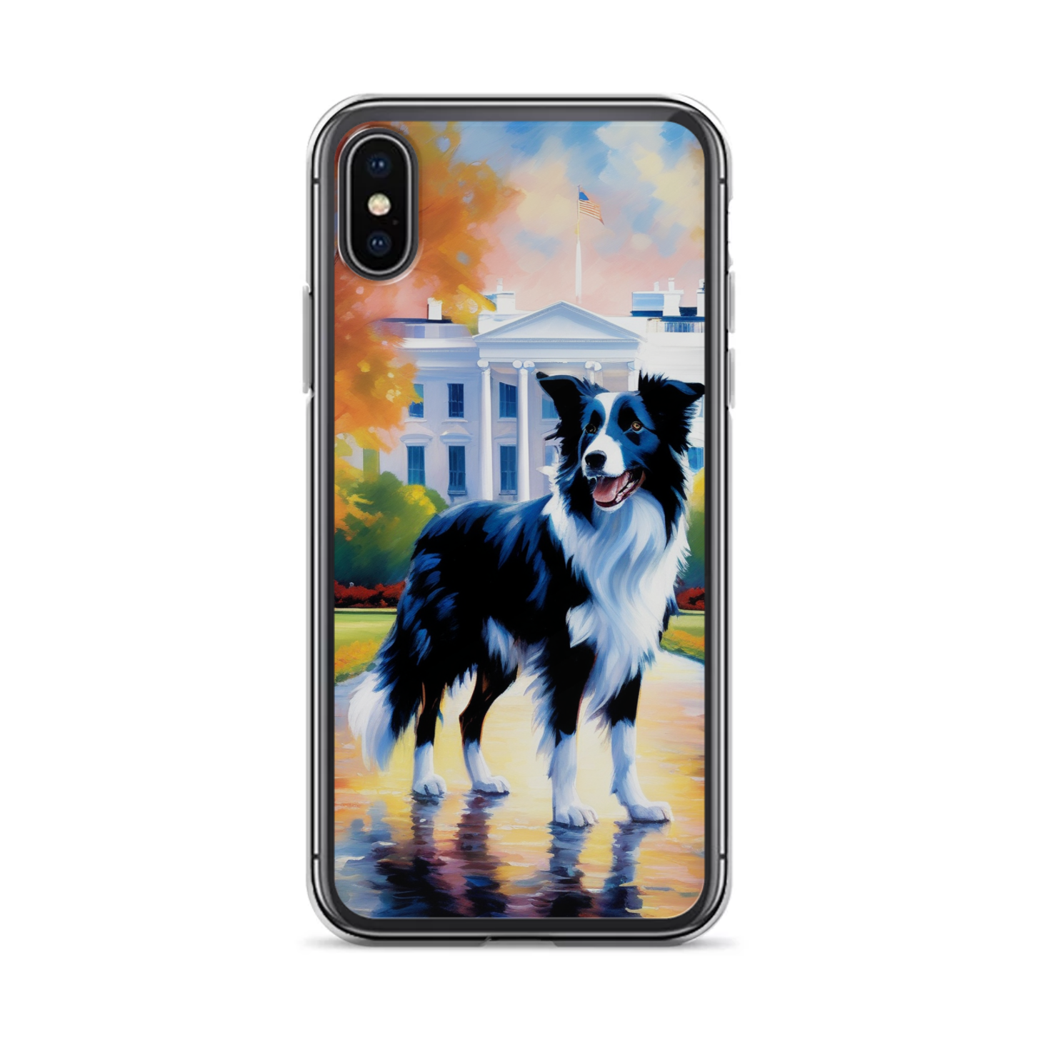 PugMug Custom Border Collie iPhone Case