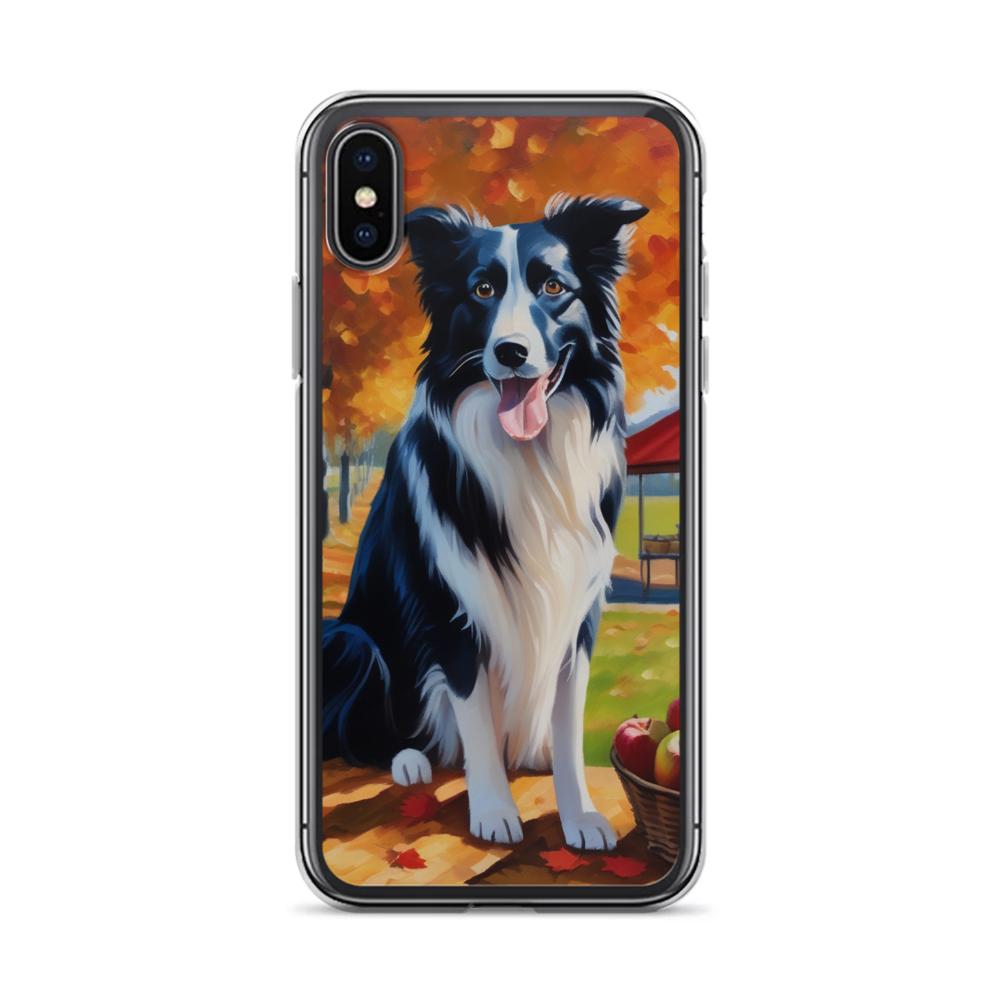 PugMug Custom Border Collie iPhone Case