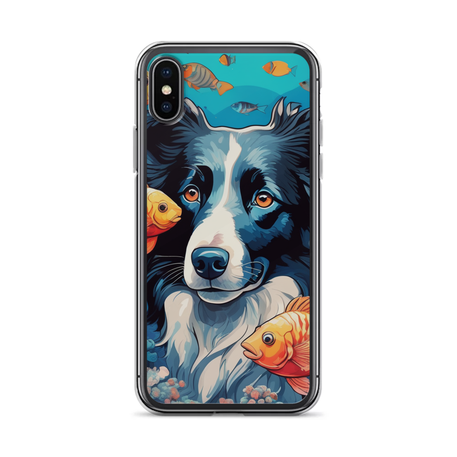 PugMug Custom Border Collie iPhone Case