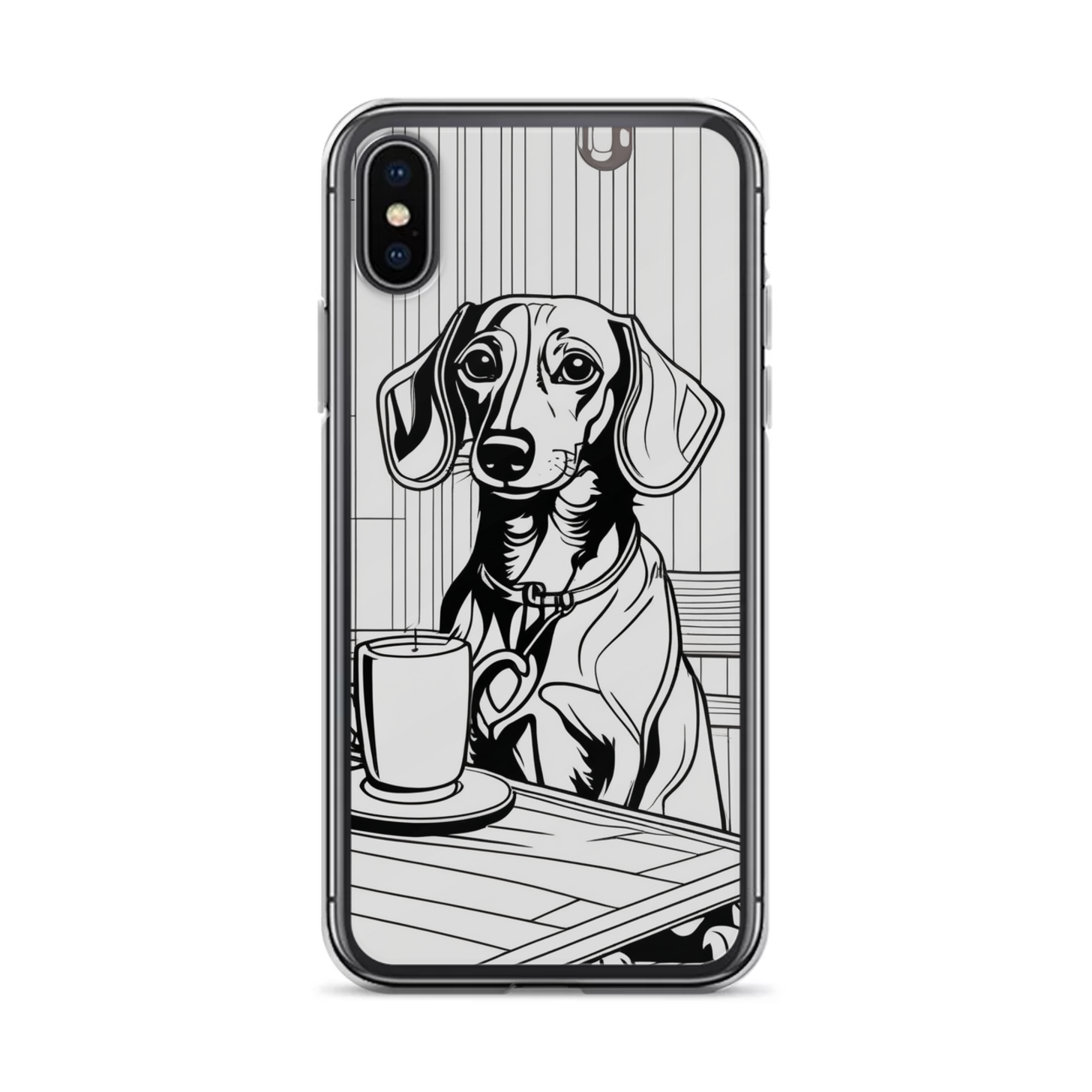 PugMug Custom Tan Dachshund iPhone Case