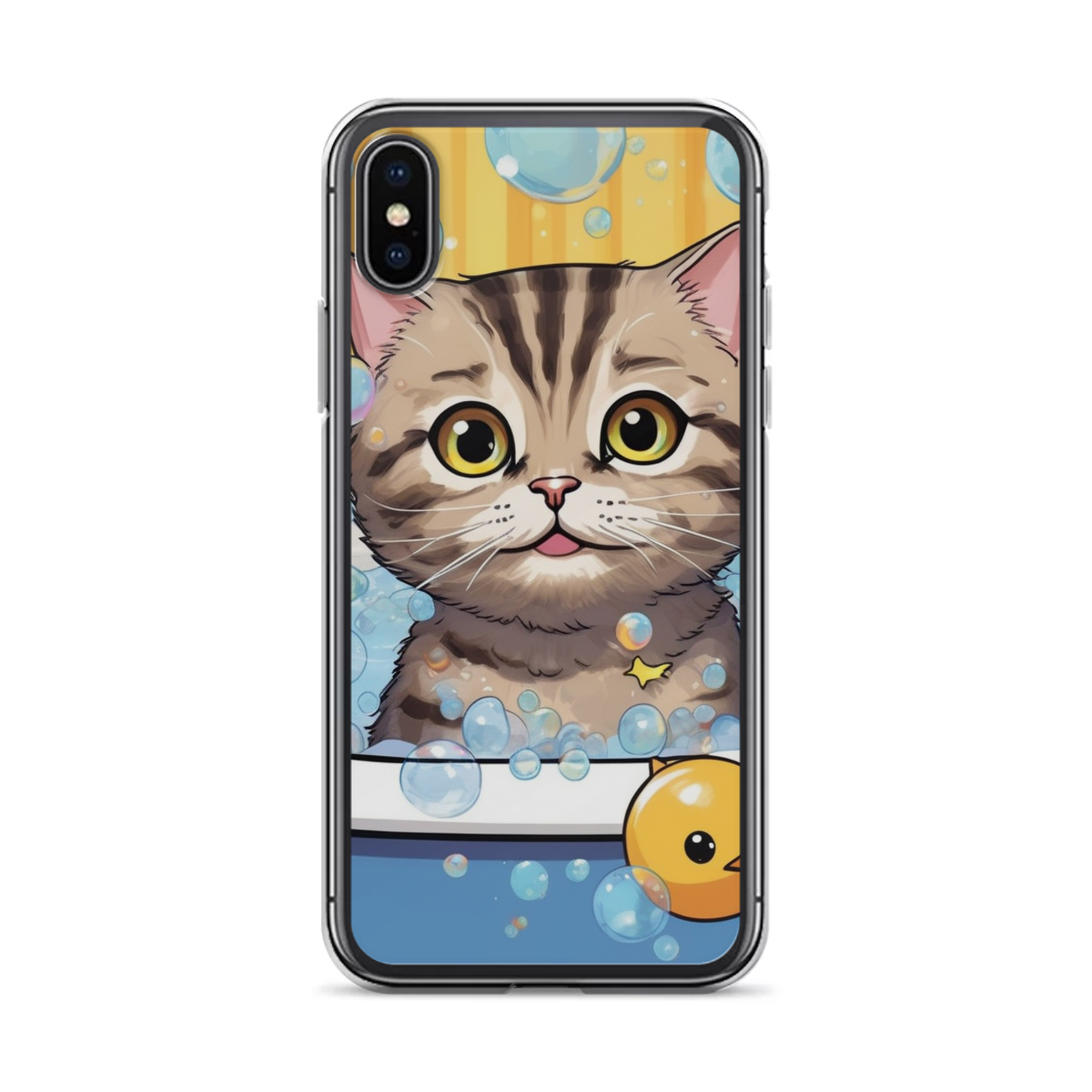 PugMug Custom Tabby Scottish Fold Cat iPhone Case