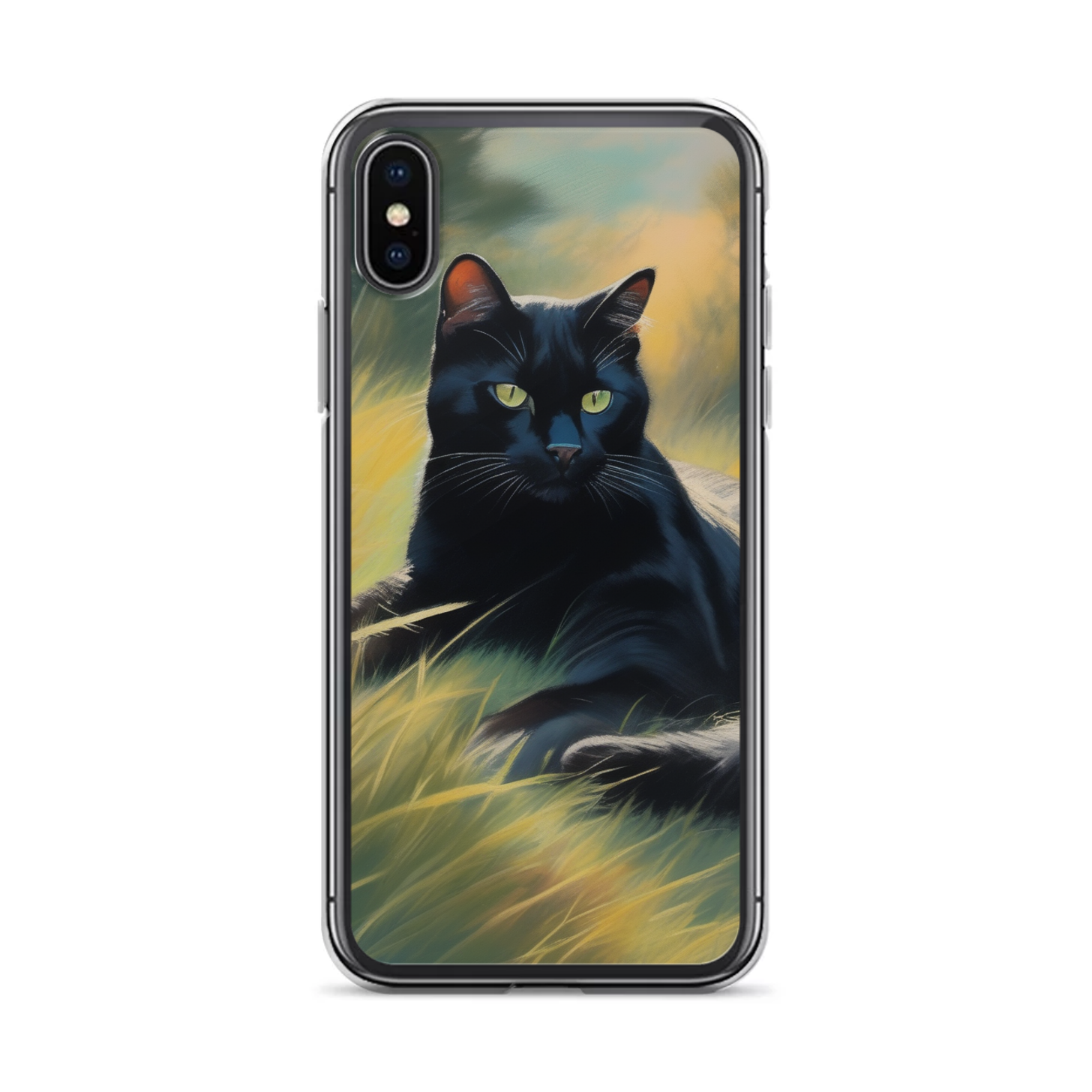 PugMug Custom Black Exotic Cat iPhone Case