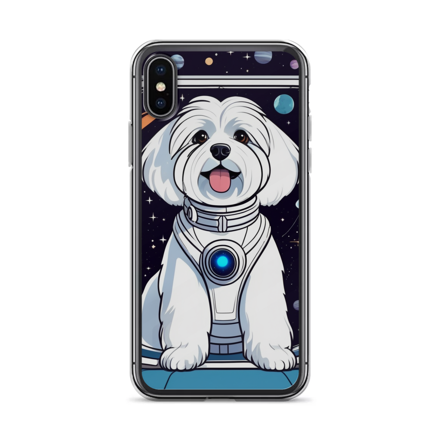 PugMug Custom White Havanese Dog iPhone Case