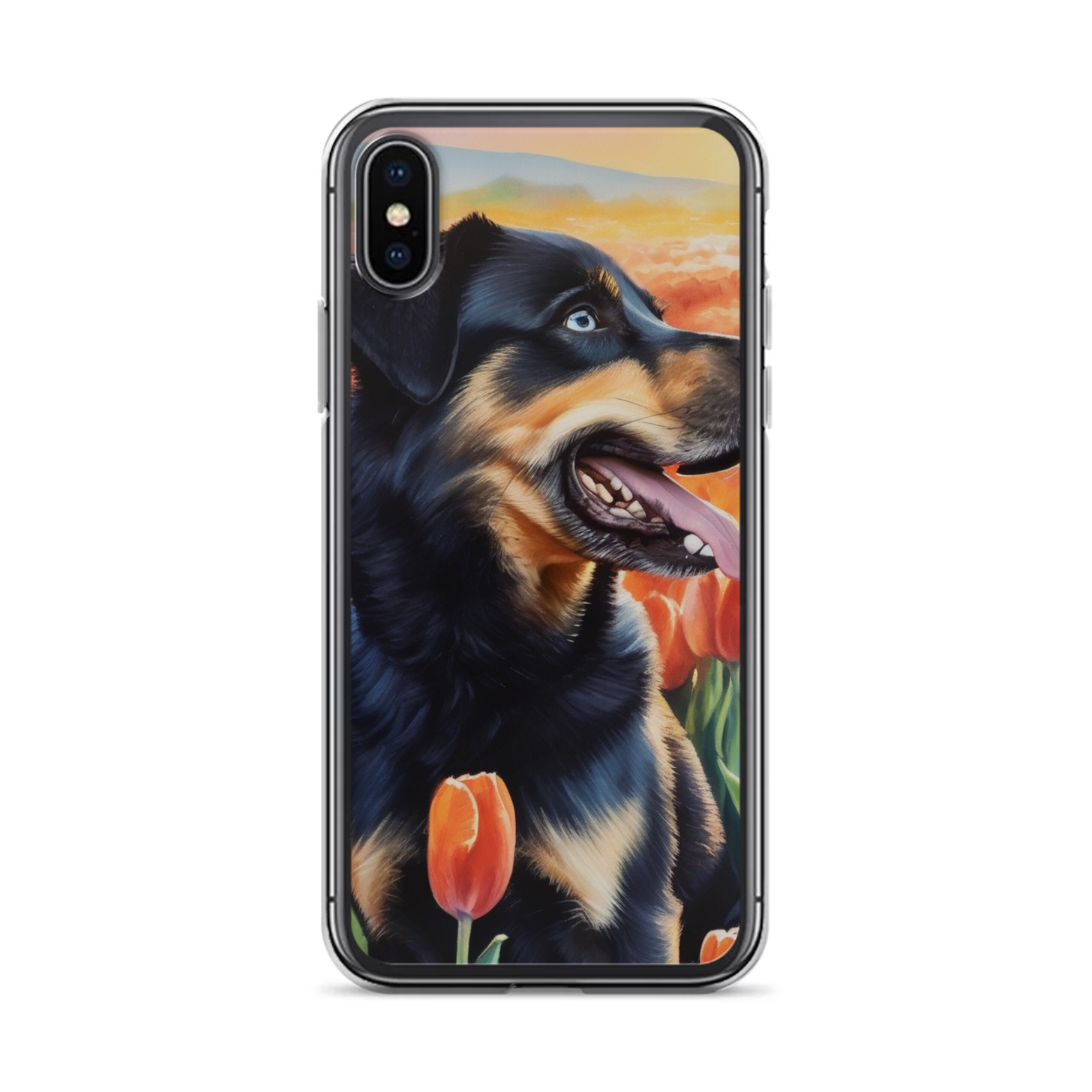 PugMug Custom Blue iPhone Case