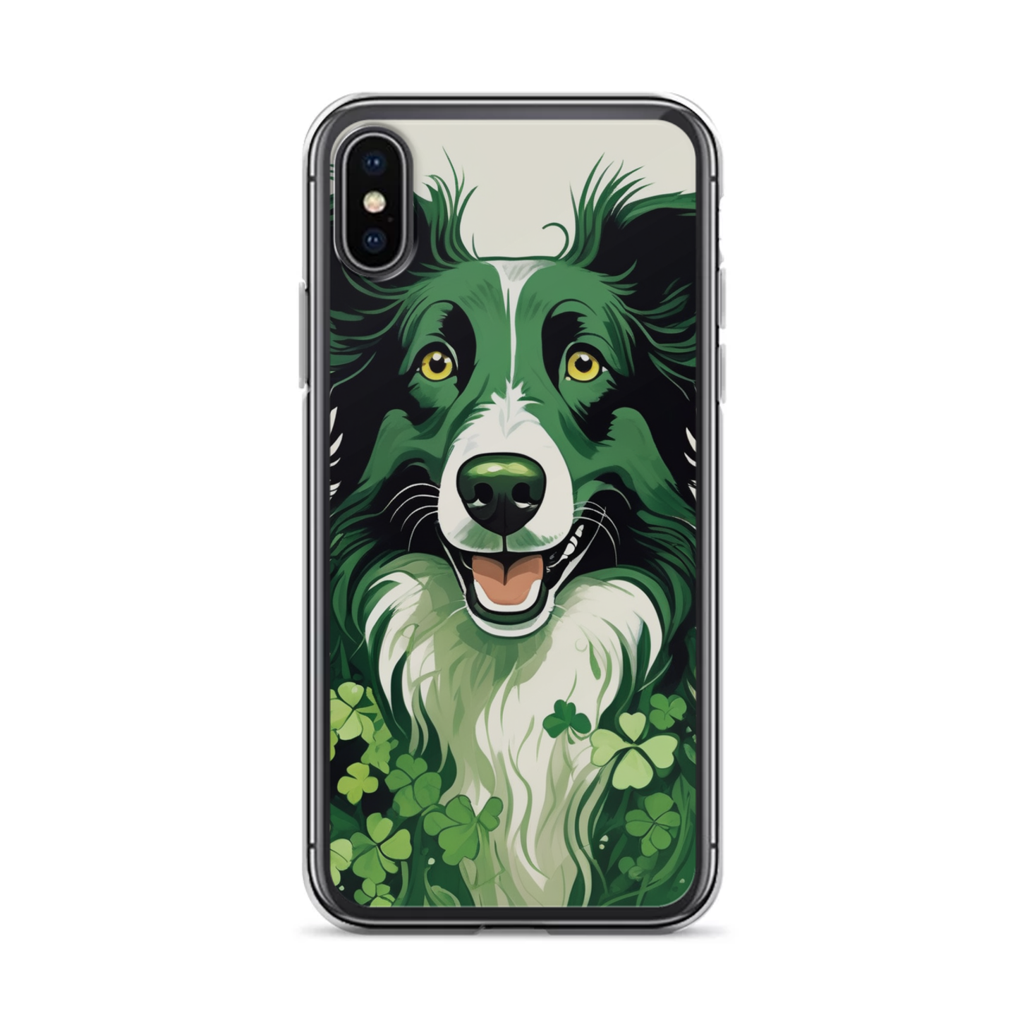 PugMug Custom Border Collie iPhone Case