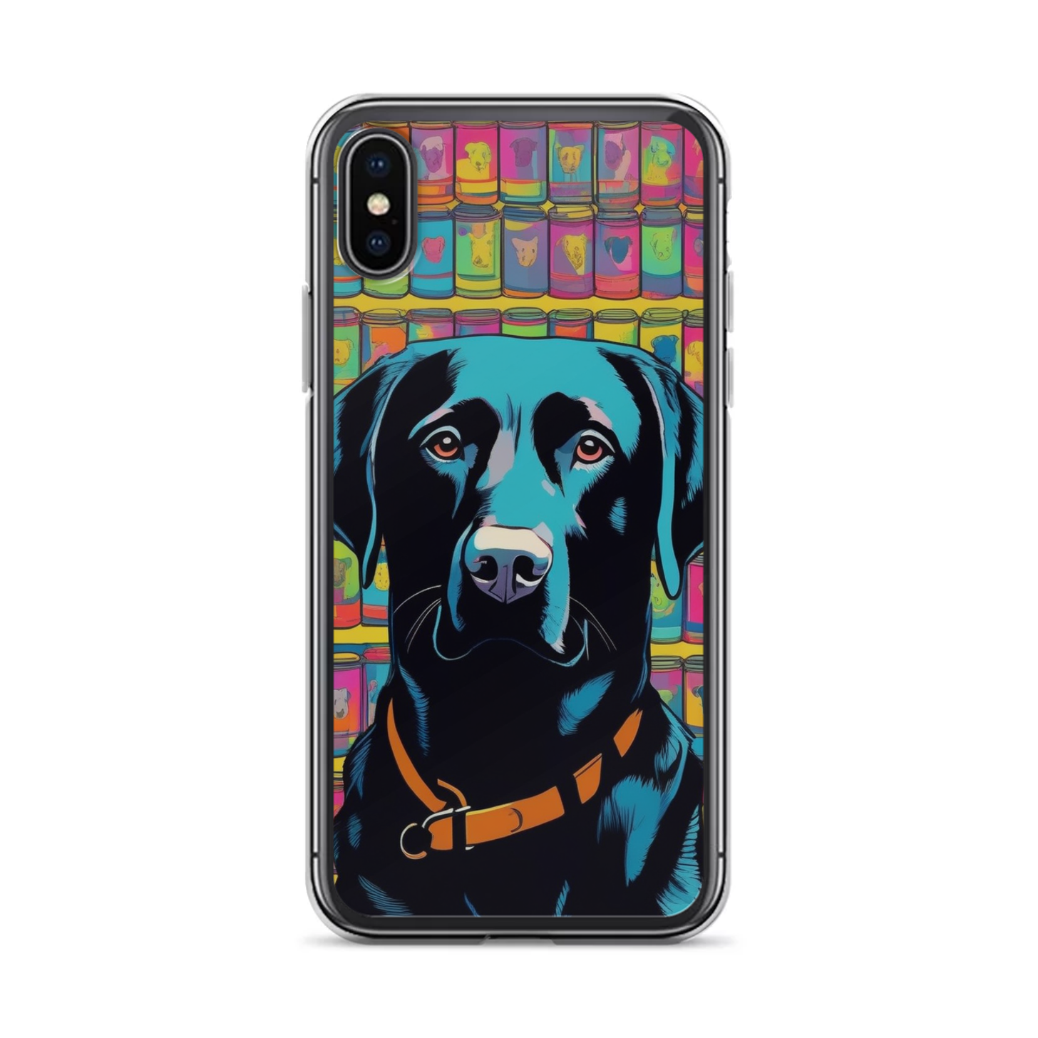 PugMug Custom Black Labrador Retriever iPhone Case