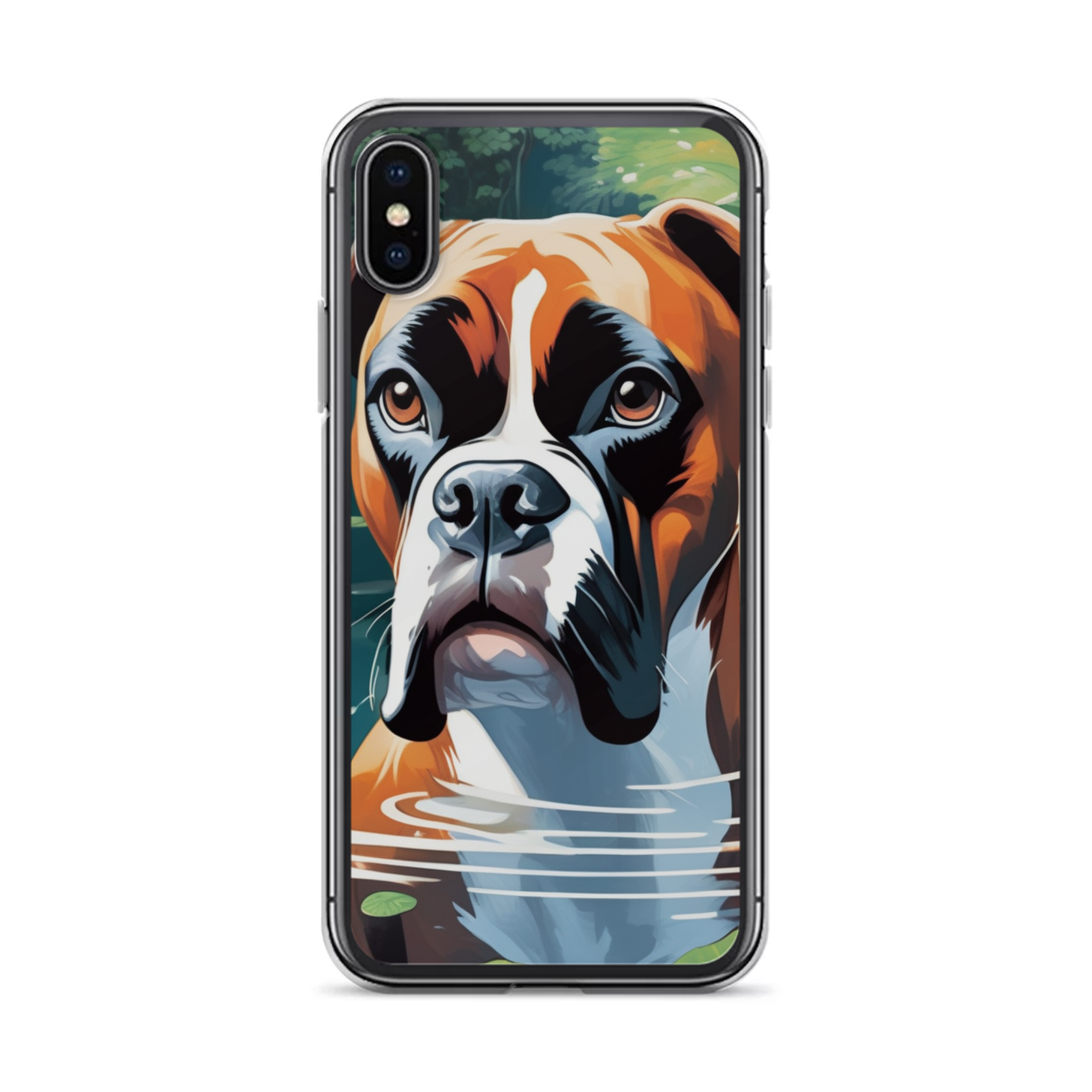 PugMug Custom Boxer Dog iPhone Case