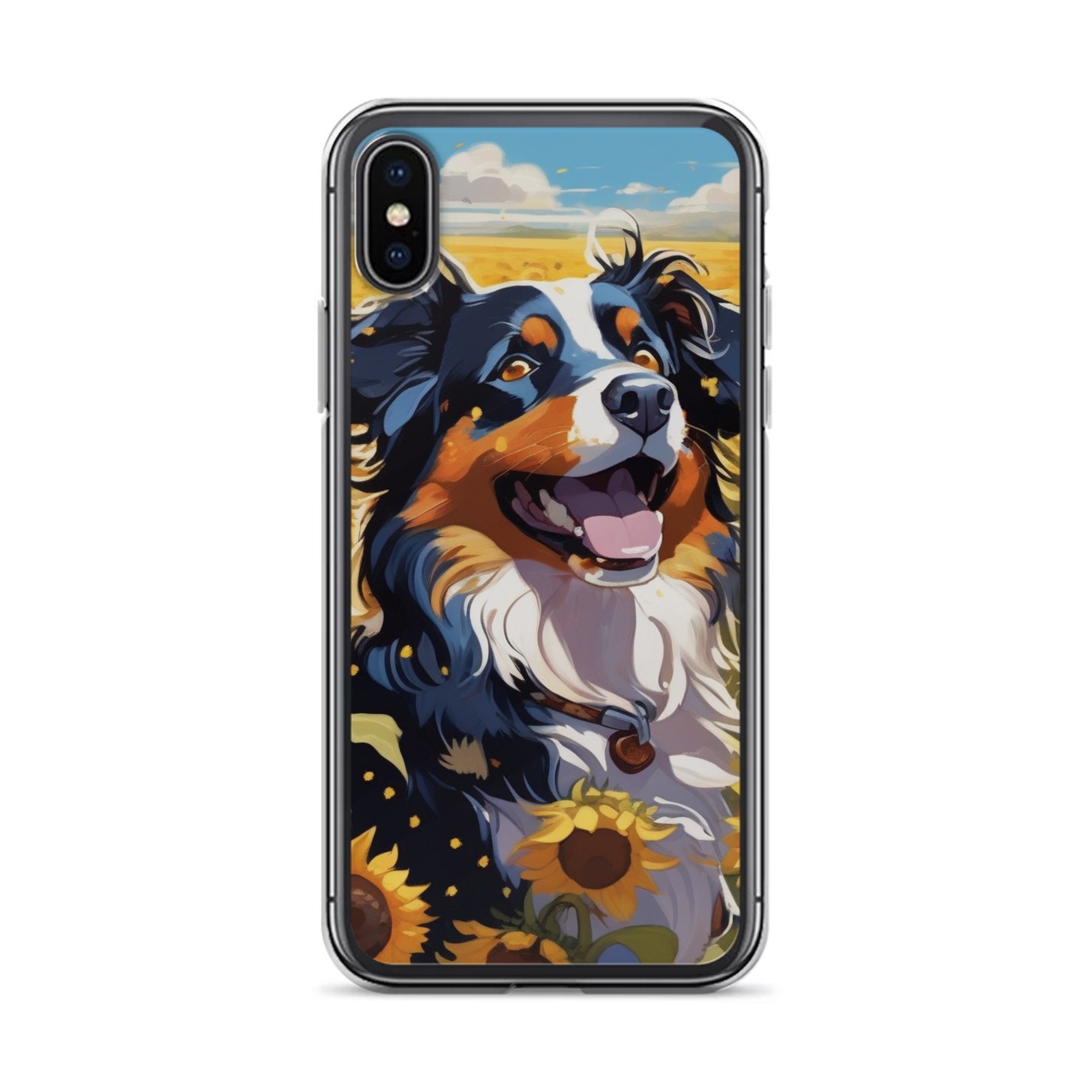 PugMug Custom Miniature American Shepherd iPhone Case