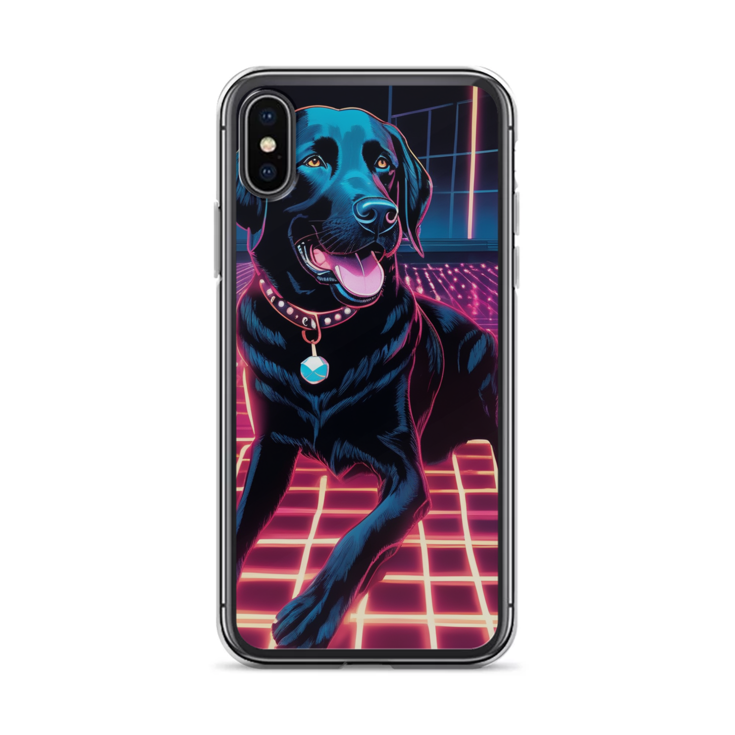 PugMug Custom Black Labrador Retriever iPhone Case