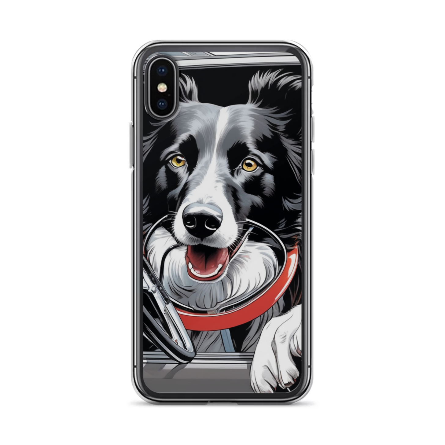 PugMug Custom Border Collie iPhone Case