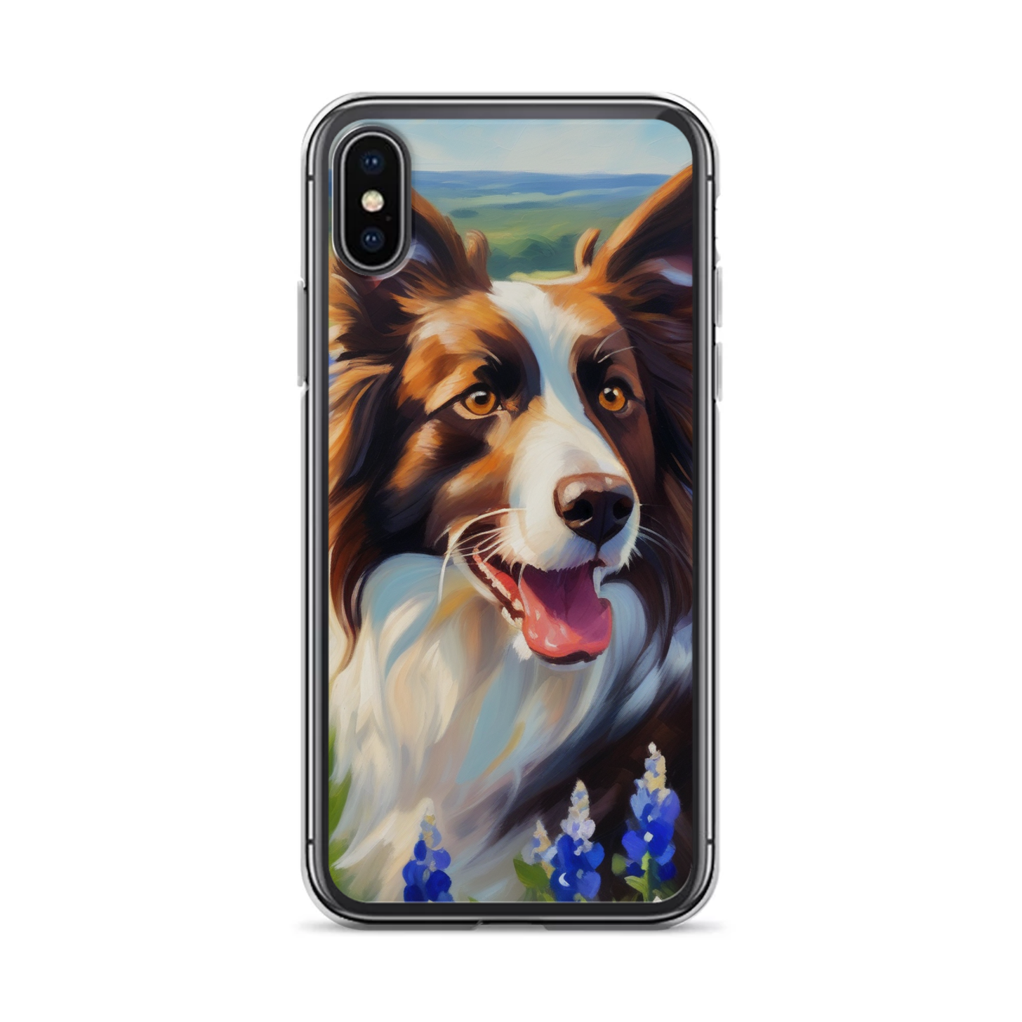 PugMug Custom Border Collie iPhone Case