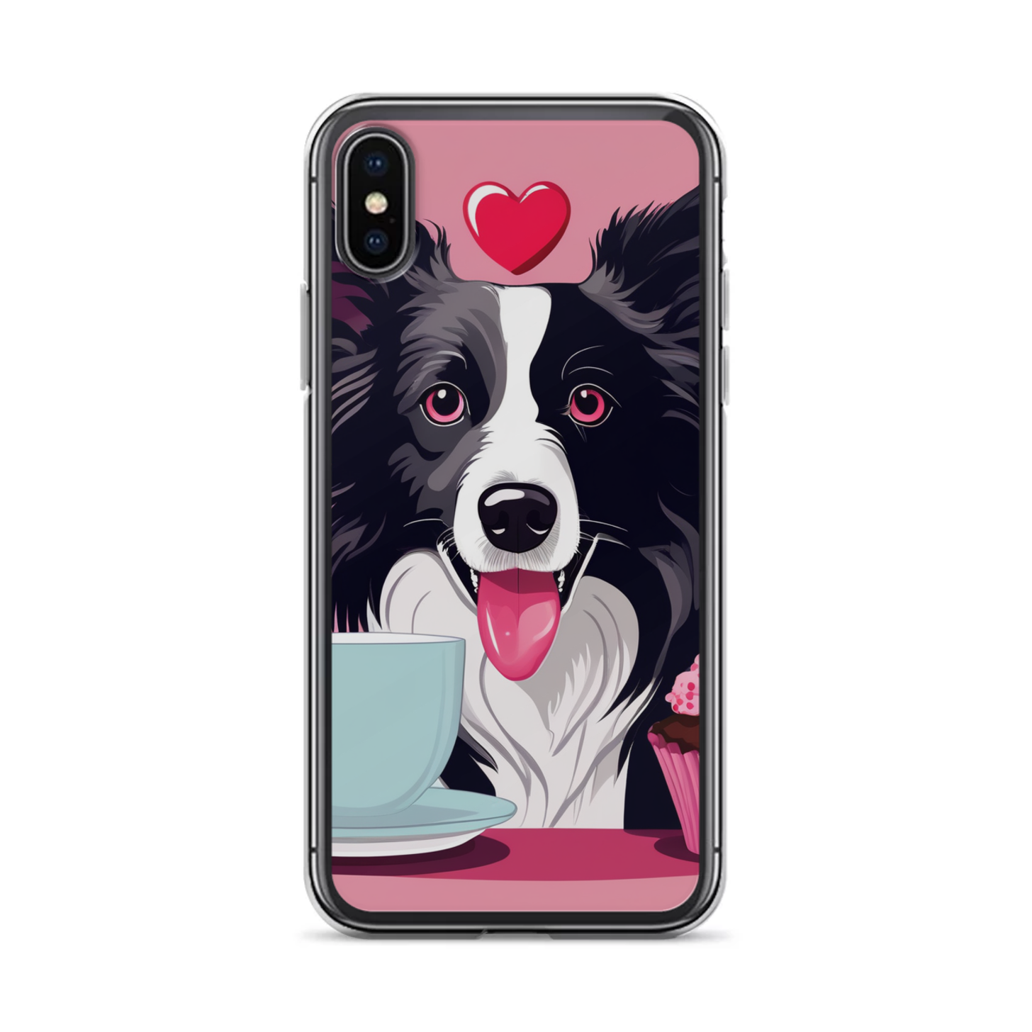PugMug Custom Border Collie iPhone Case