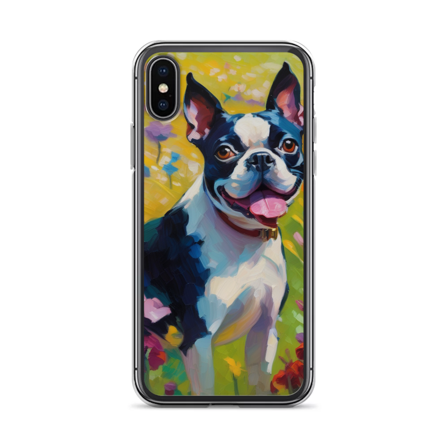 PugMug Custom Boston Terrier iPhone Case