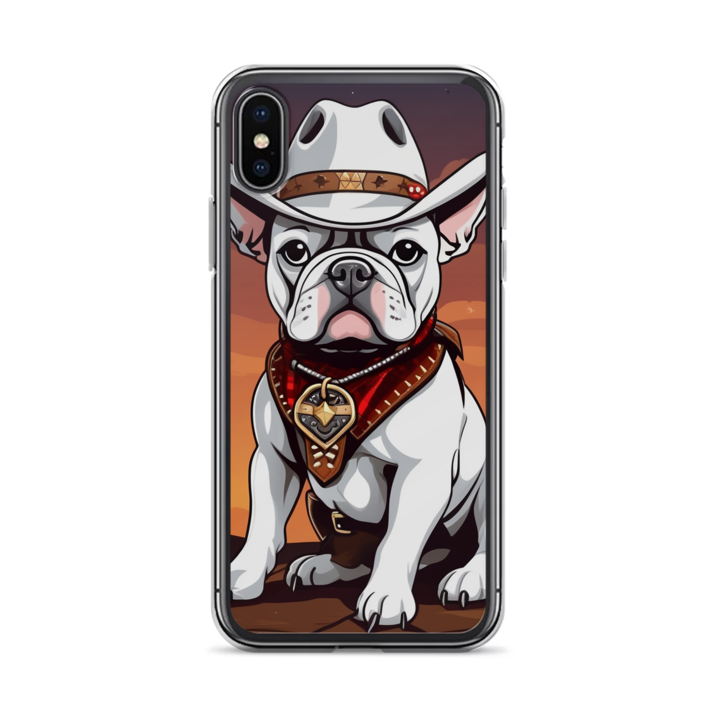 PugMug Custom White French Bulldog iPhone Case