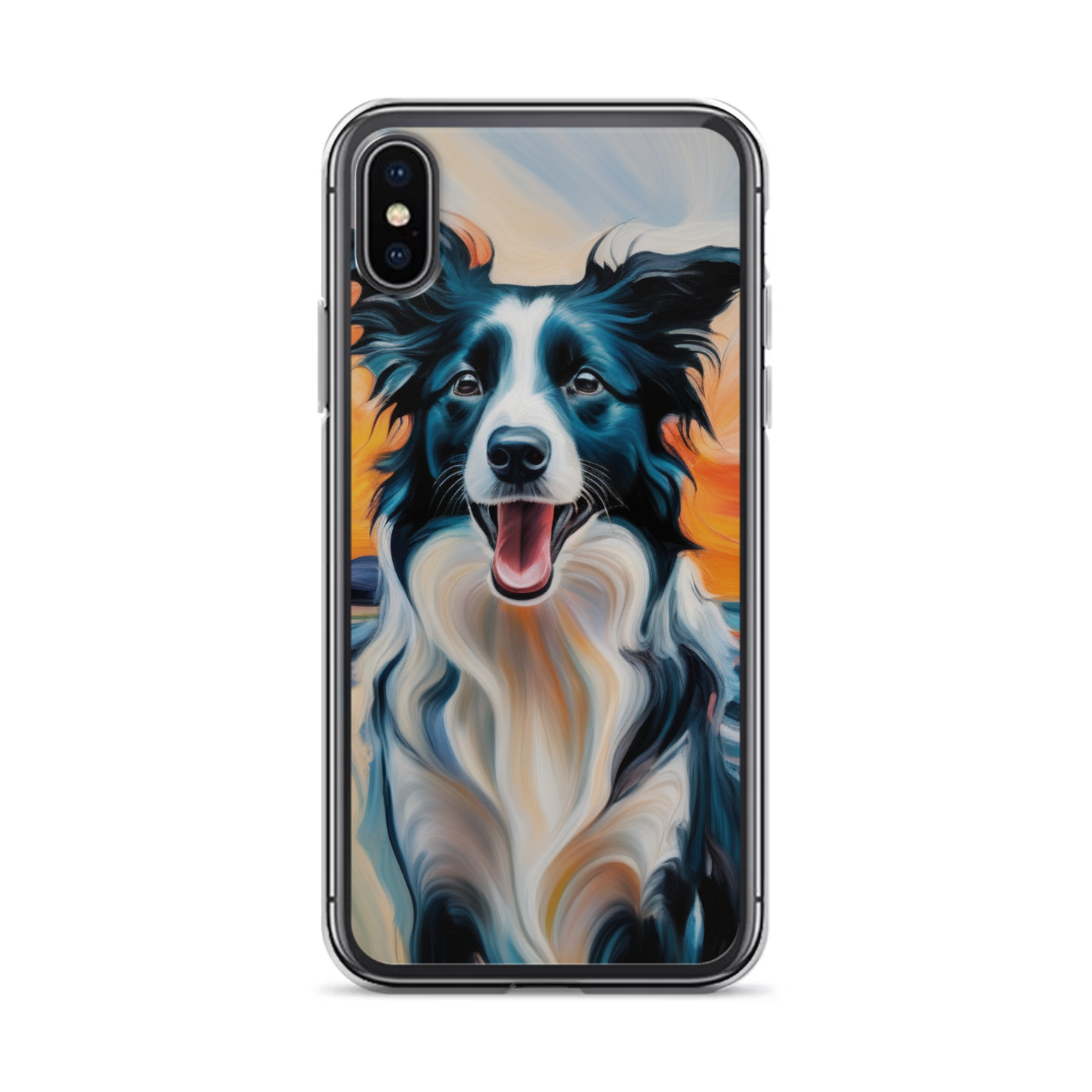PugMug Custom Border Collie iPhone Case