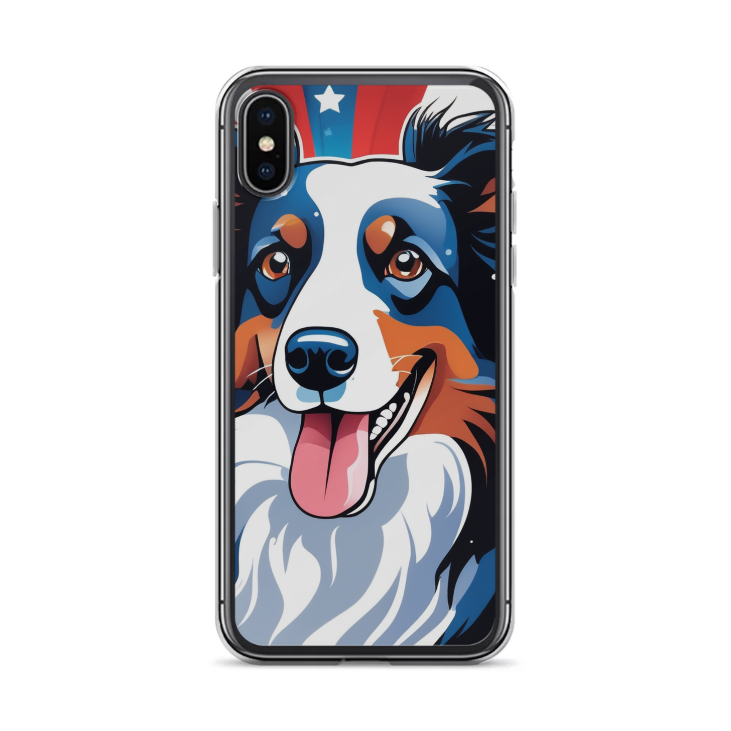 PugMug Custom Border Collie iPhone Case