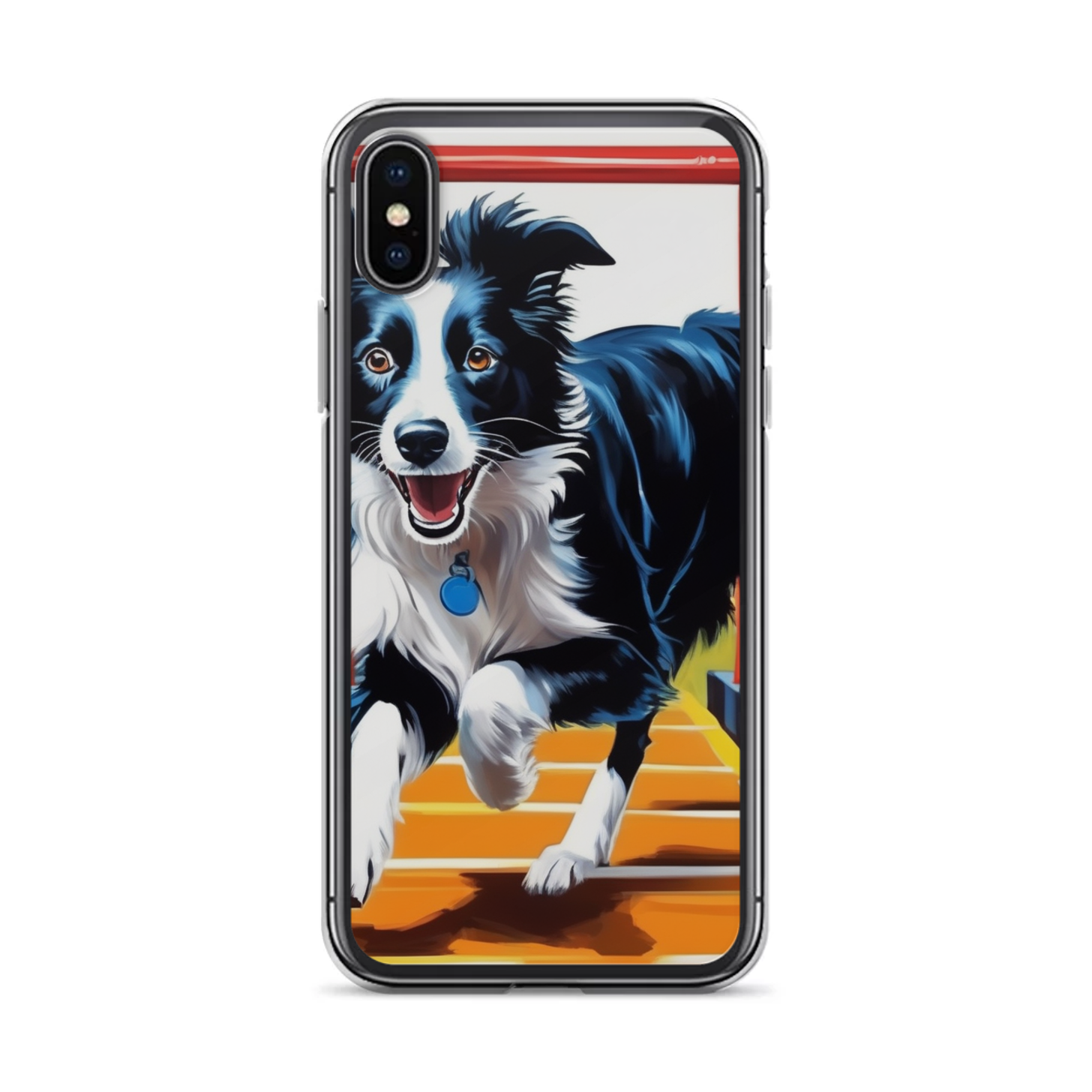 PugMug Custom Border Collie iPhone Case
