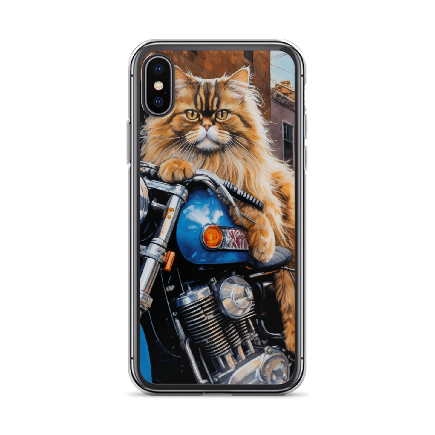 PugMug Custom Tabby Persian Cat iPhone Case