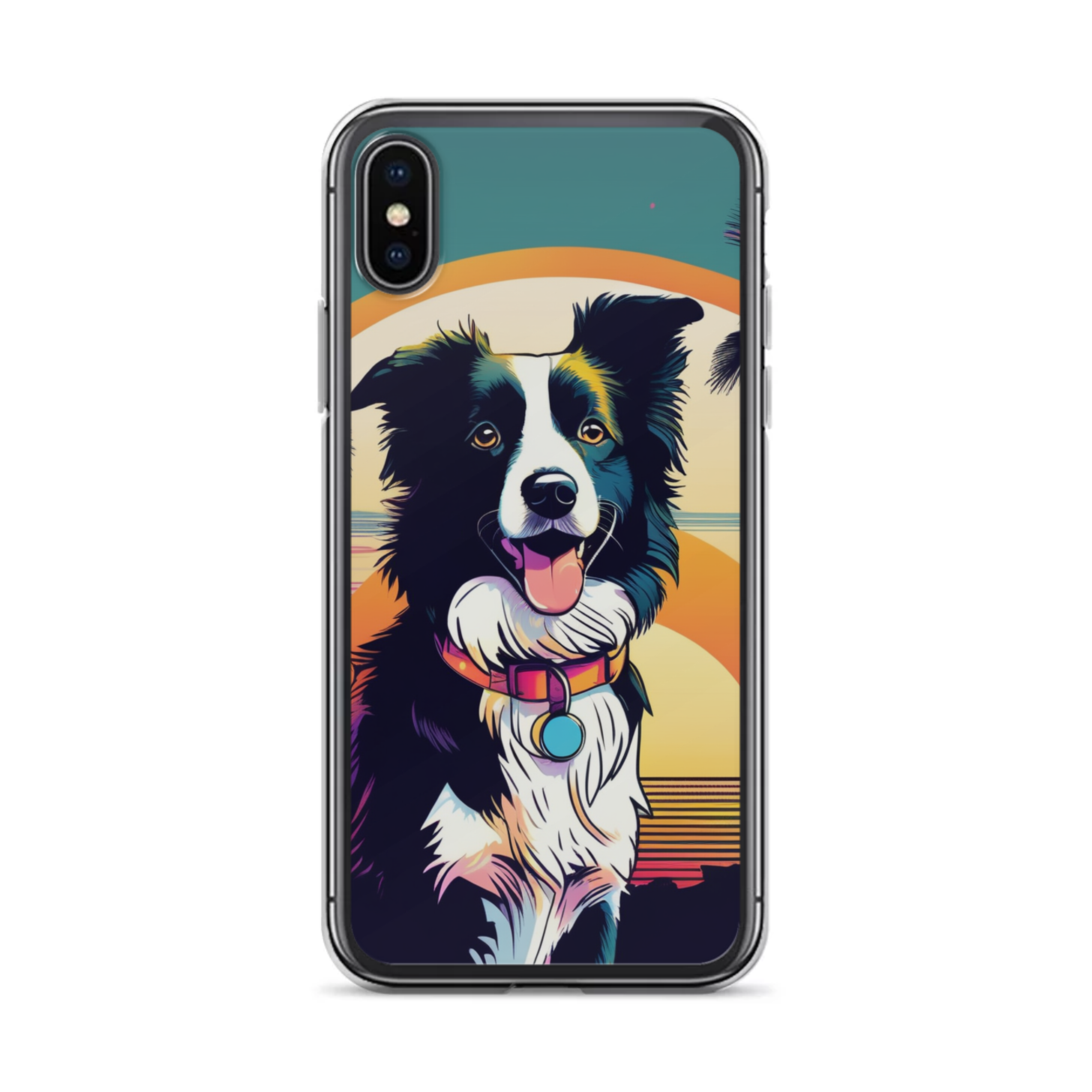 PugMug Custom Border Collie iPhone Case