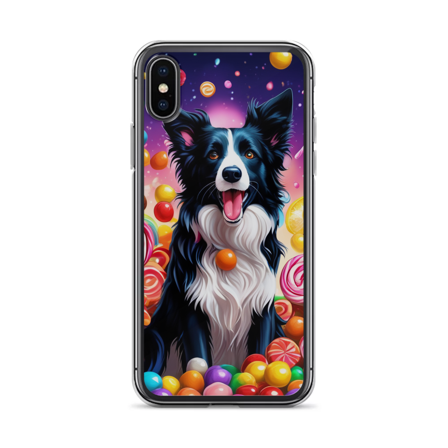 PugMug Custom Border Collie iPhone Case