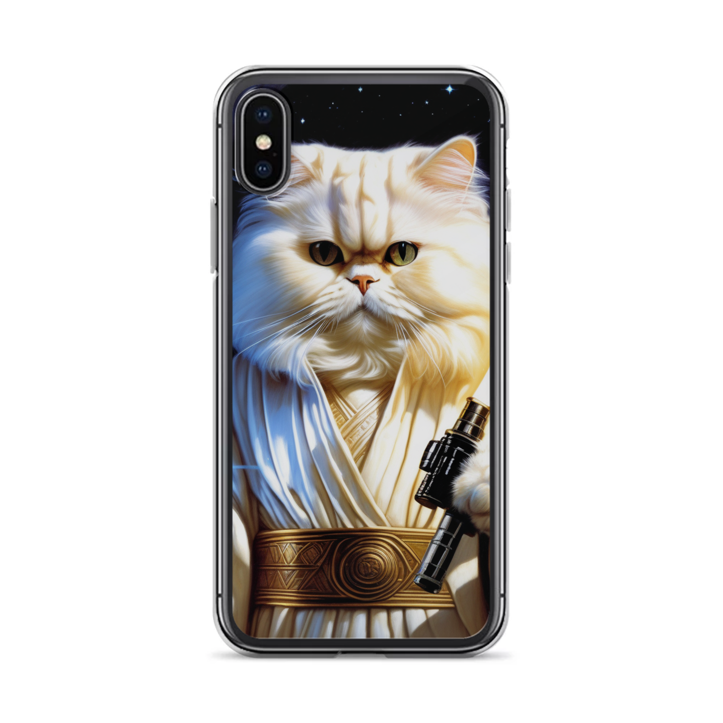 PugMug Custom White Persian Cat iPhone Case