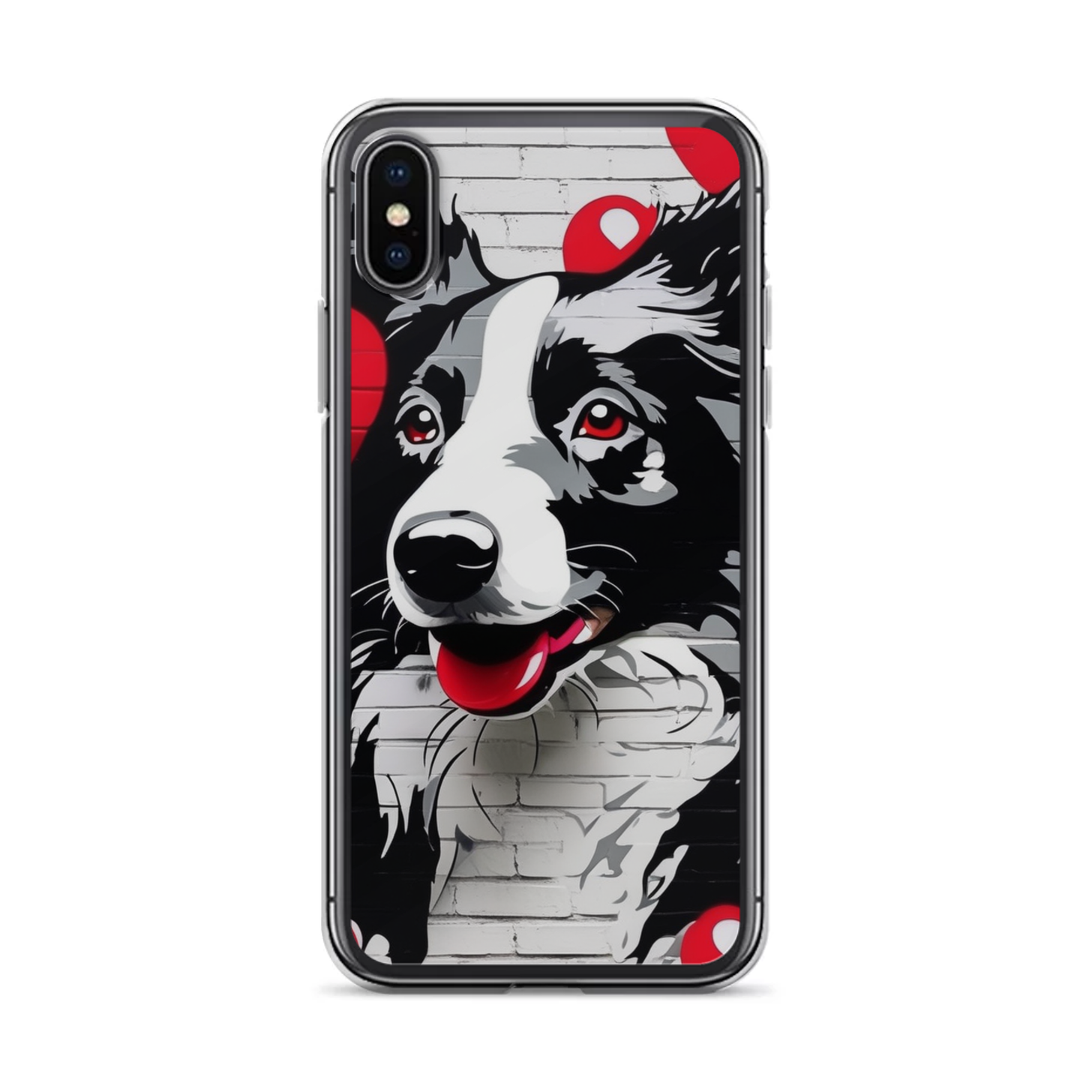 PugMug Custom Border Collie iPhone Case
