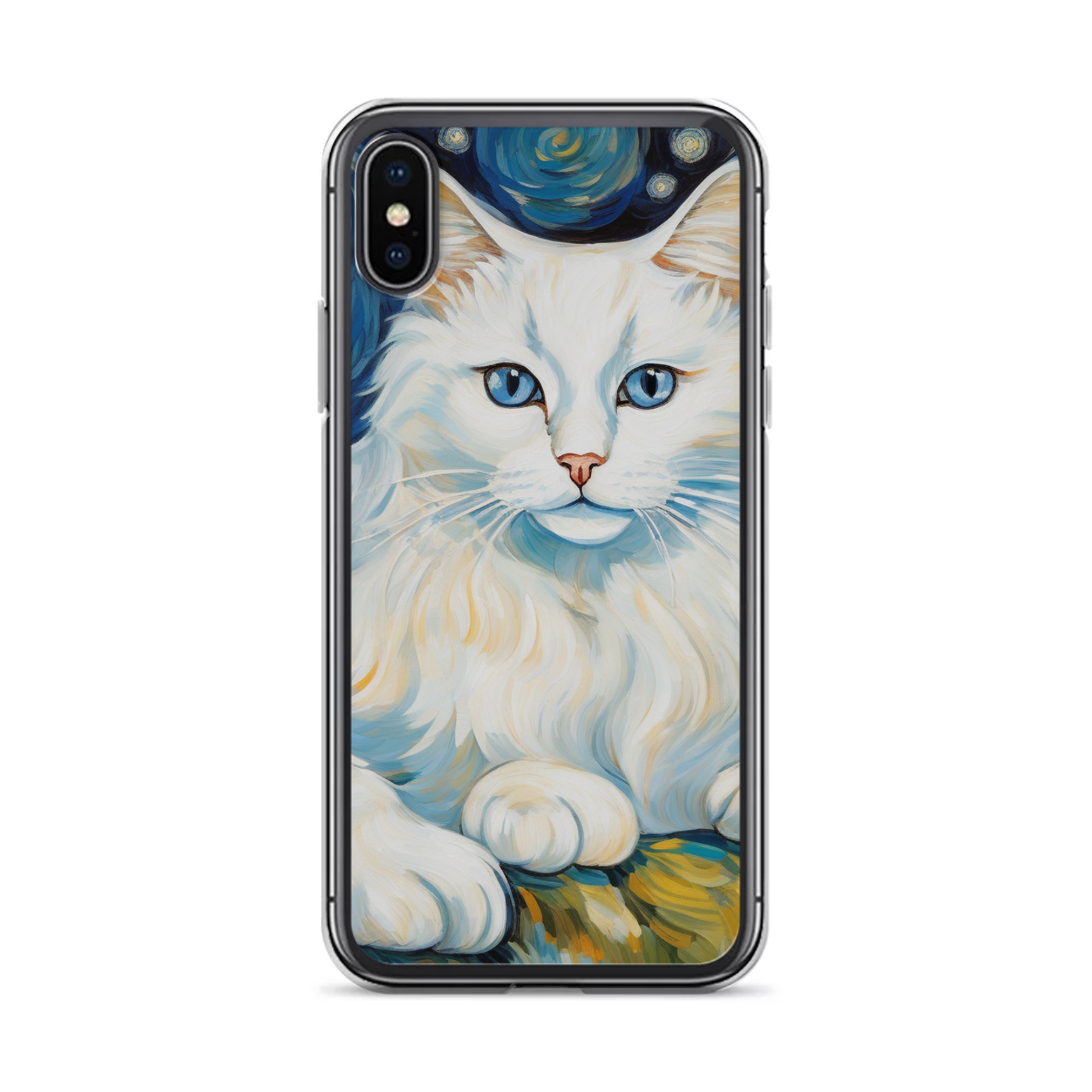 PugMug Custom White Ragdoll Cat iPhone Case