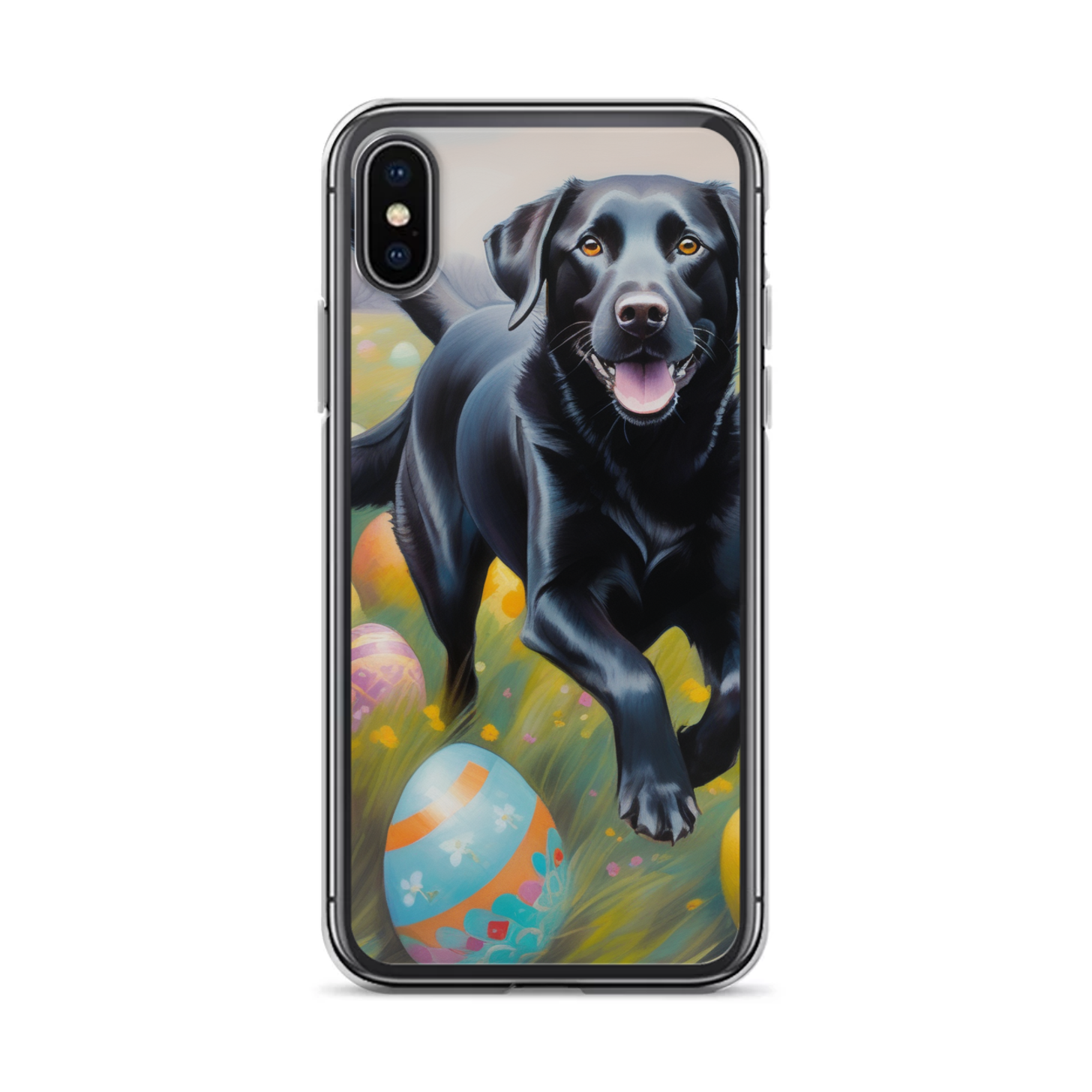 PugMug Custom Black Labrador Retriever iPhone Case