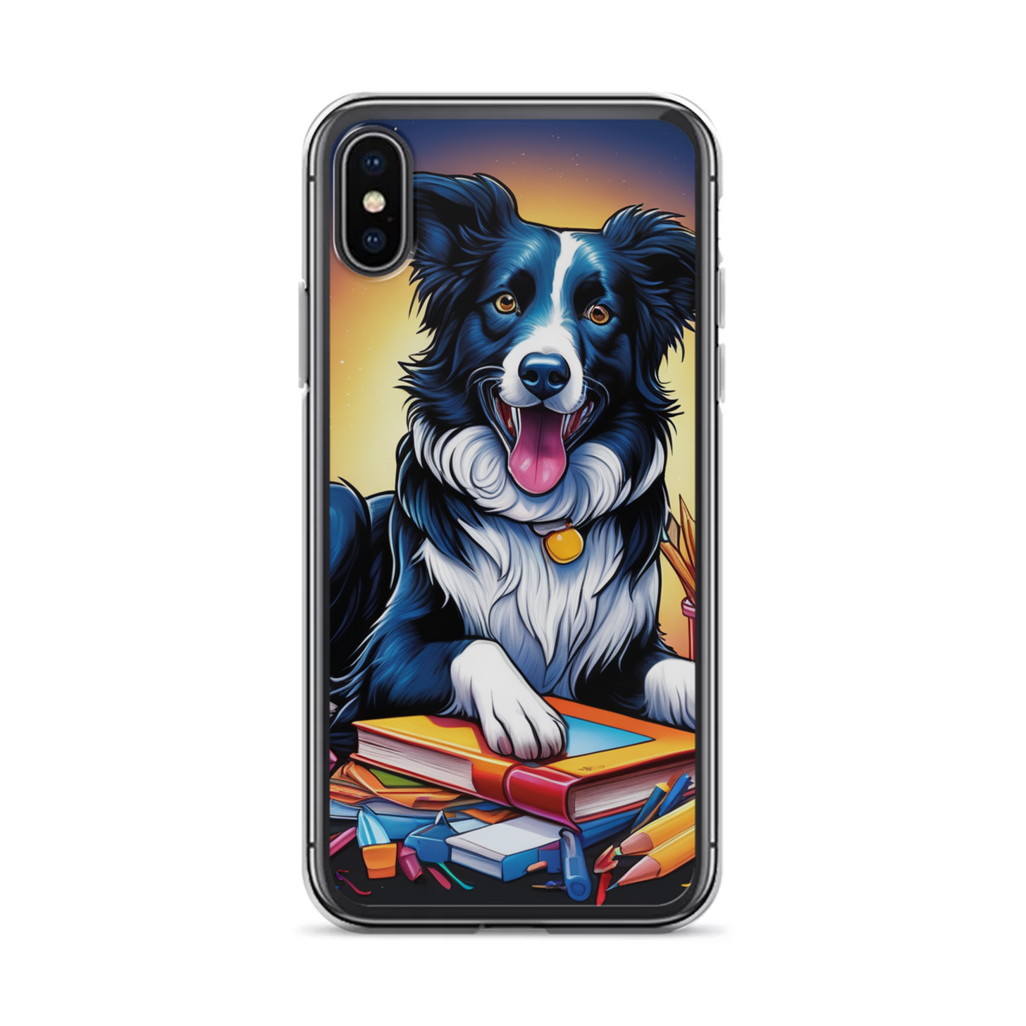 PugMug Custom Border Collie iPhone Case