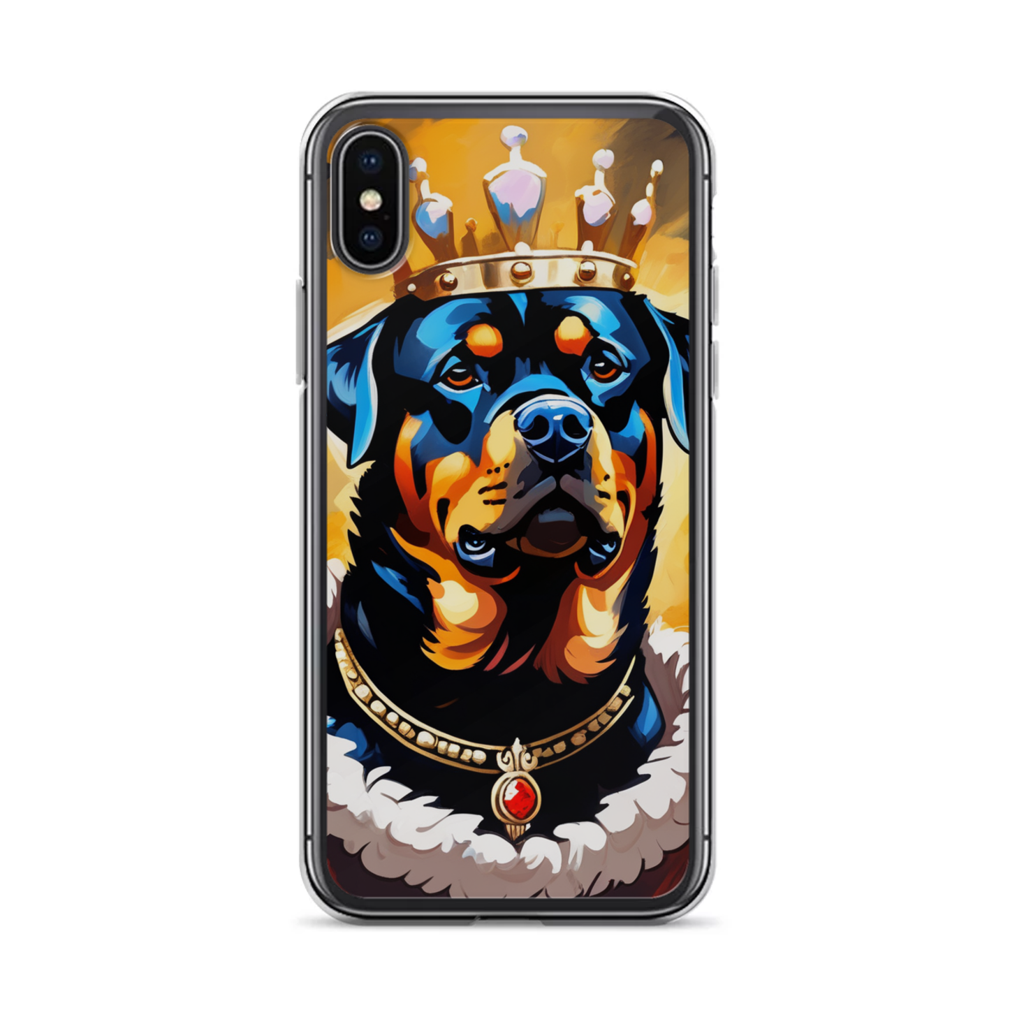 PugMug Custom Rottweiler iPhone Case