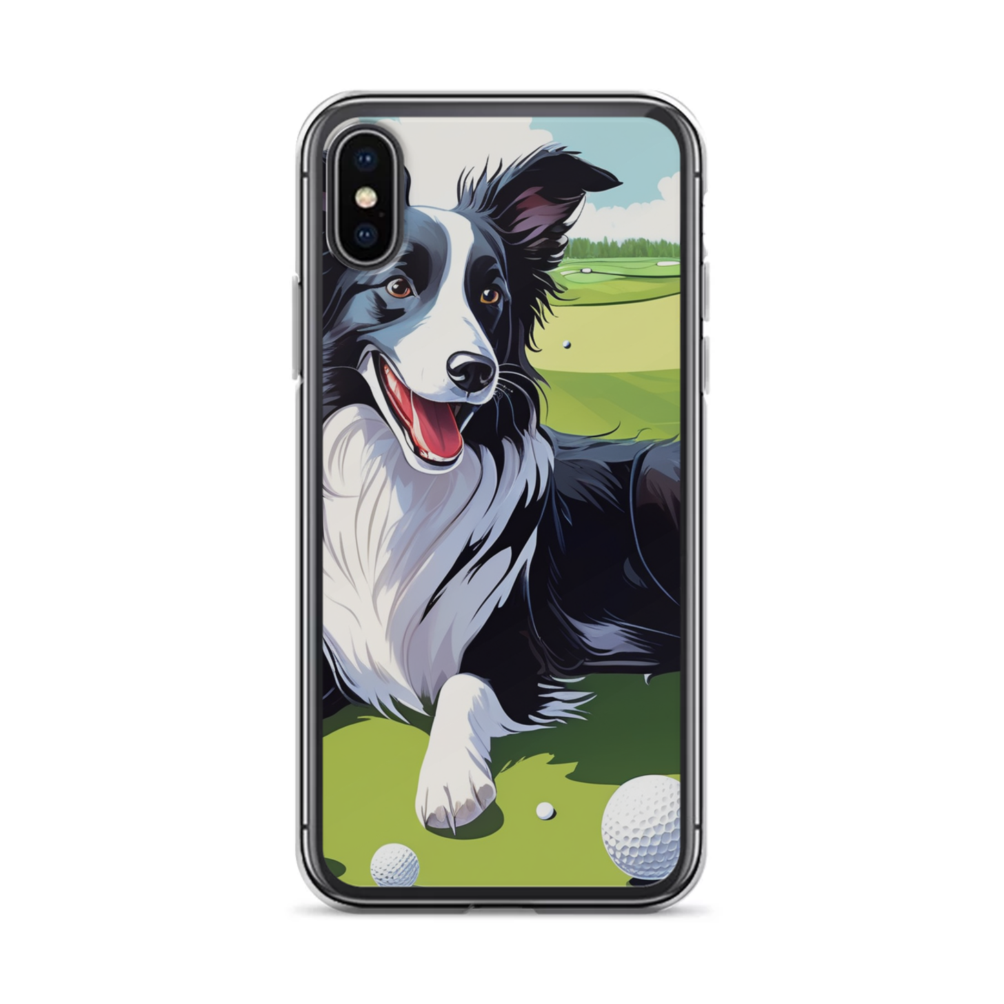 PugMug Custom Border Collie iPhone Case