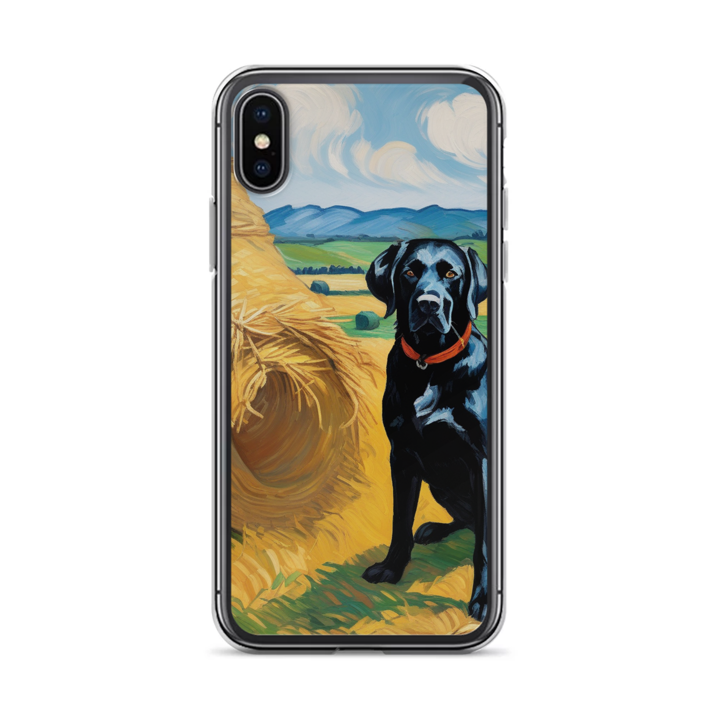 PugMug Custom Black Labrador Retriever iPhone Case