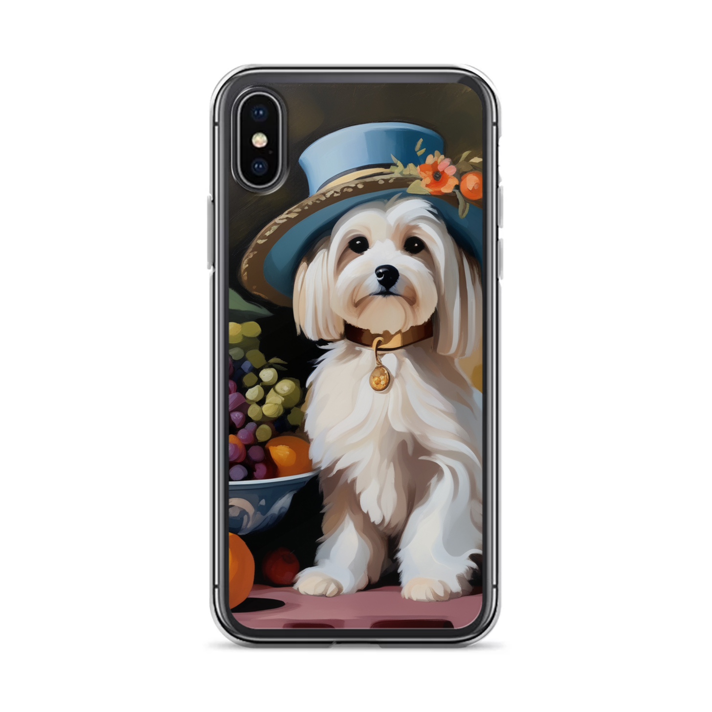 PugMug Custom White Havanese Dog iPhone Case