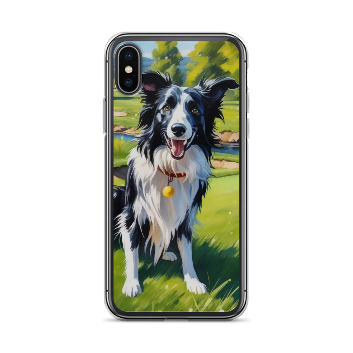 PugMug Custom Border Collie iPhone Case