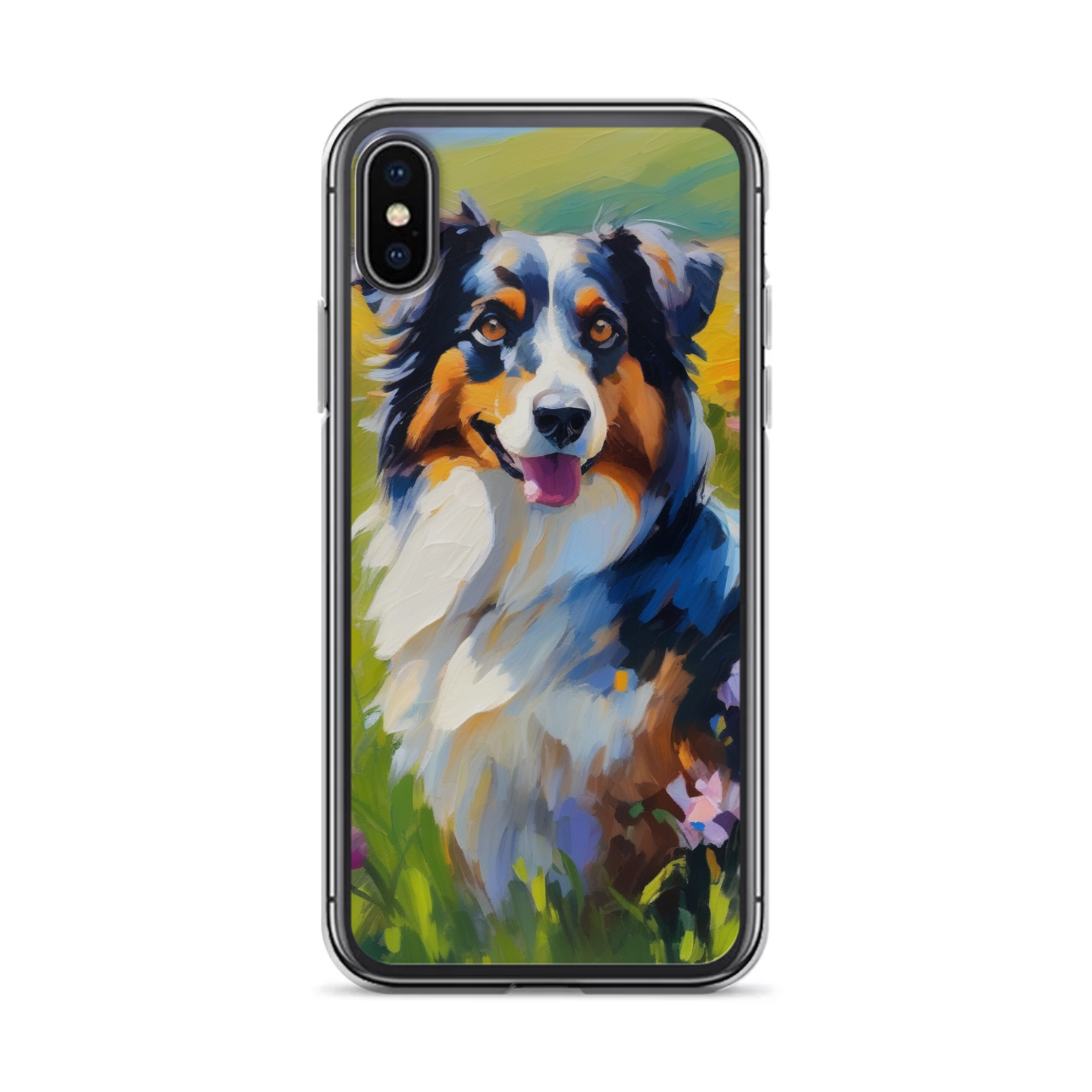 PugMug Custom Miniature American Shepherd iPhone Case