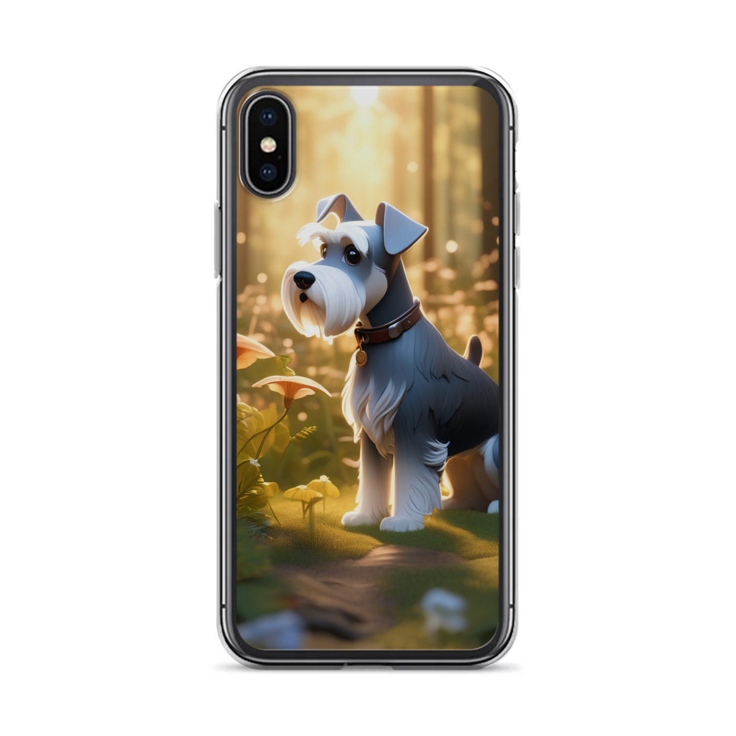 PugMug Custom Miniature Schnauzer iPhone Case